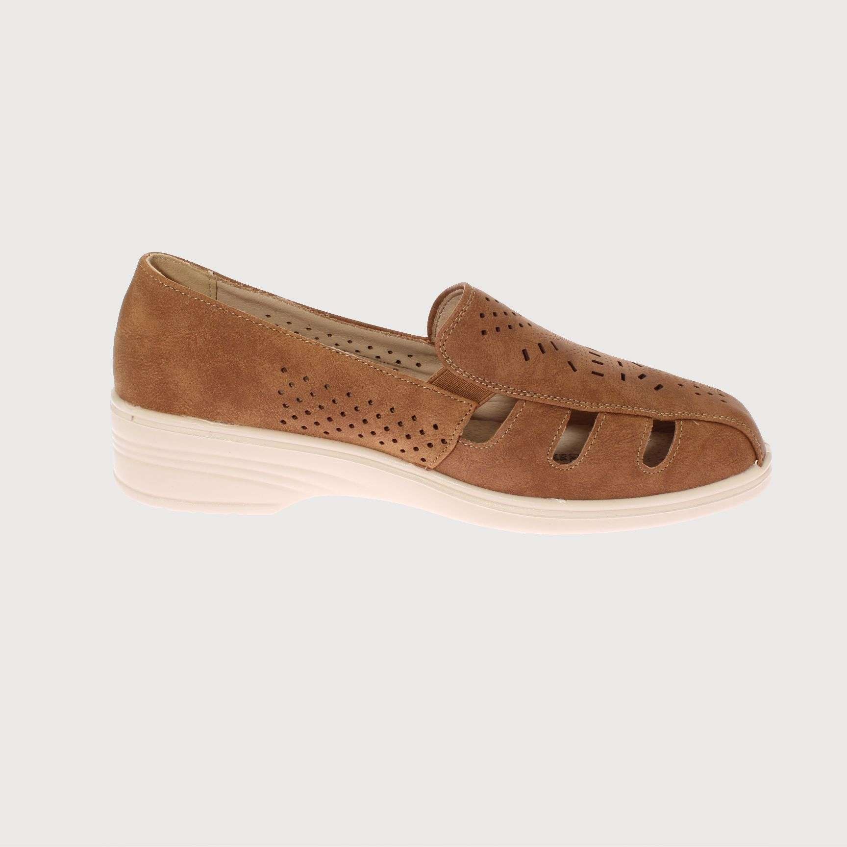 SANDALIAS MUJER VIA FRANCA AMARILLO CONFORT ART. 5FLXN0046D - 1