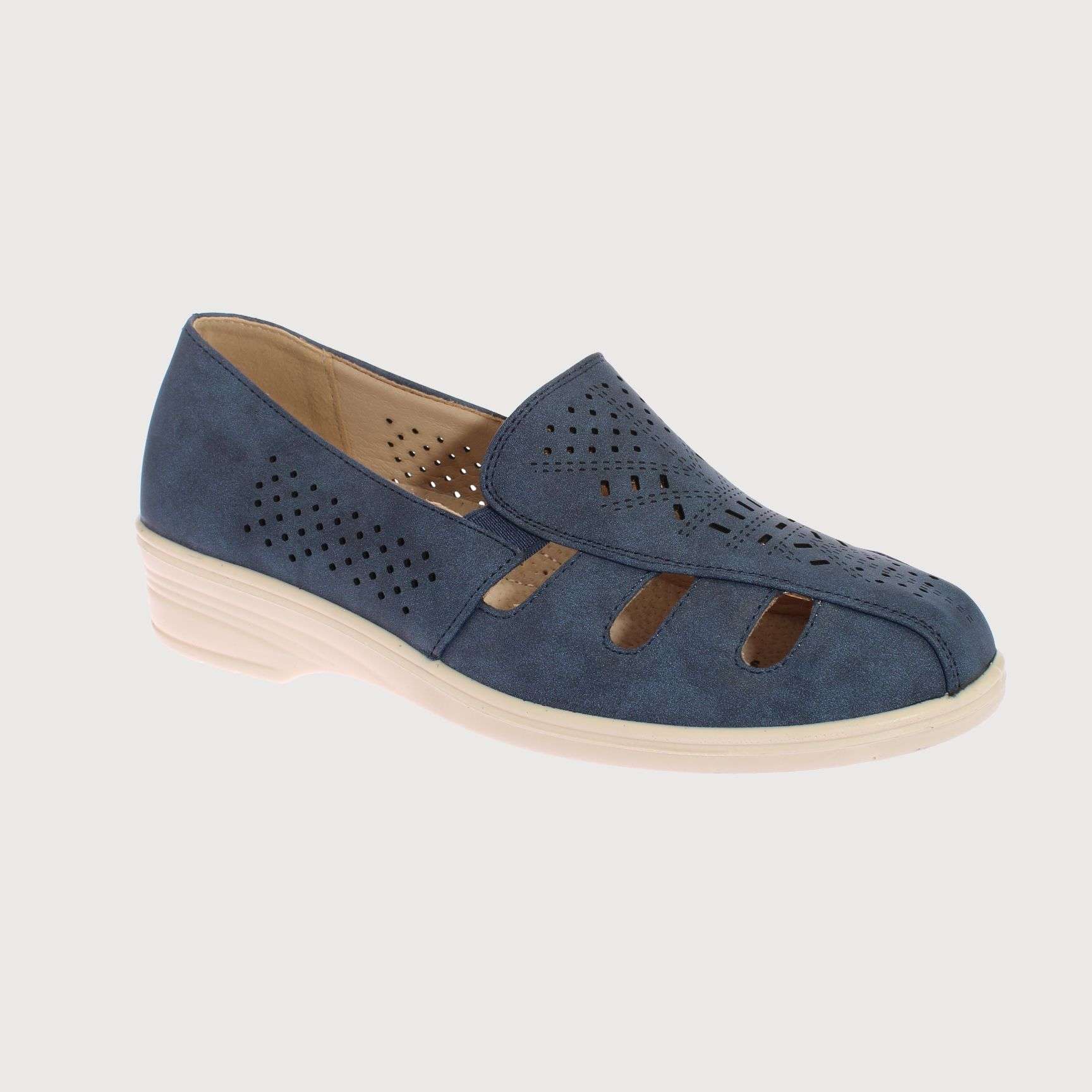 SANDALIAS MUJER VIA FRANCA AZUL CONFORT ART. 5FLXN0046BBLUE - 1
