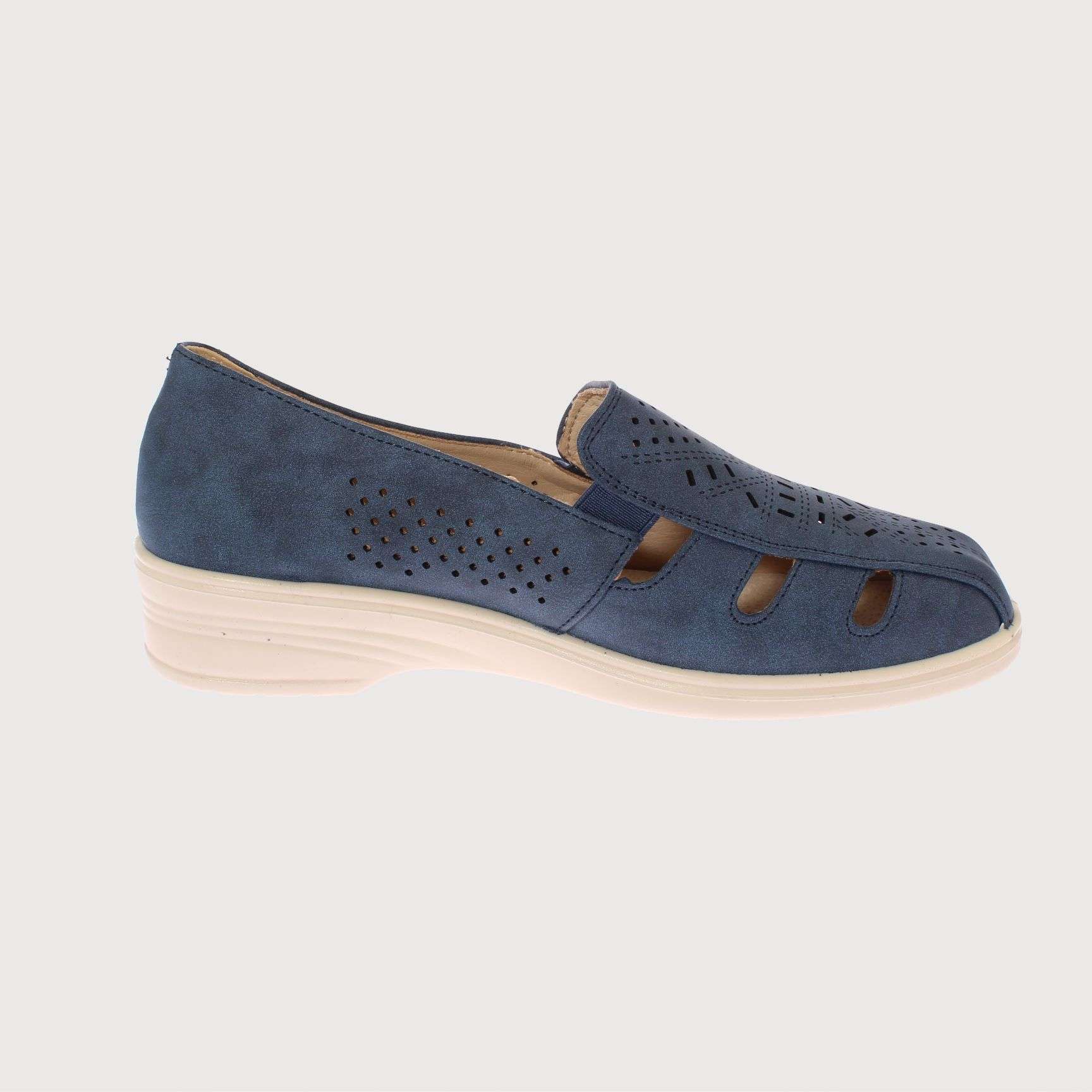 SANDALIAS MUJER VIA FRANCA AZUL CONFORT ART. 5FLXN0046BBLUE - 4