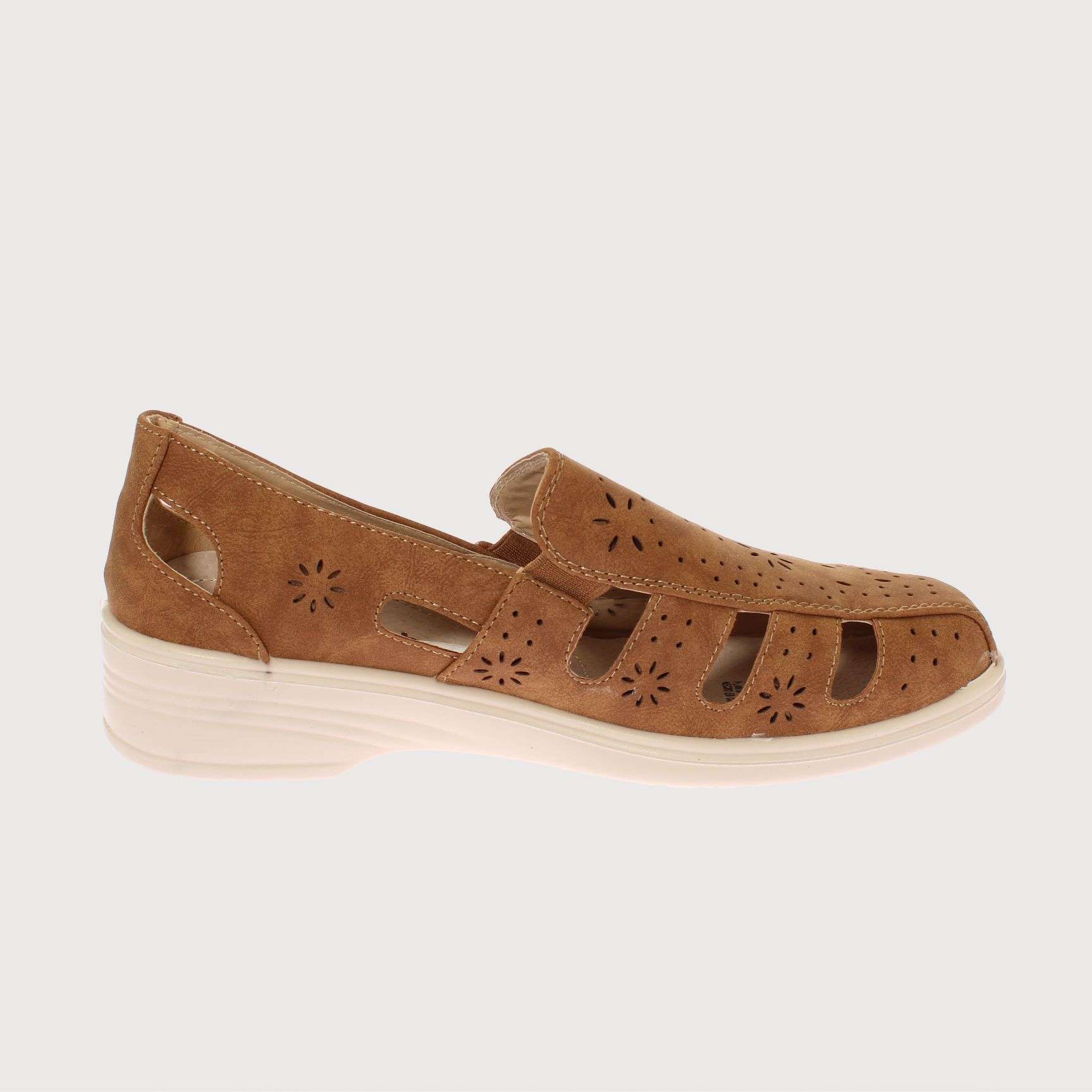 SANDALIAS MUJER VIA FRANCA CONFORT CAFÉ ART. 5FLXN0044CDBROWN - 4
