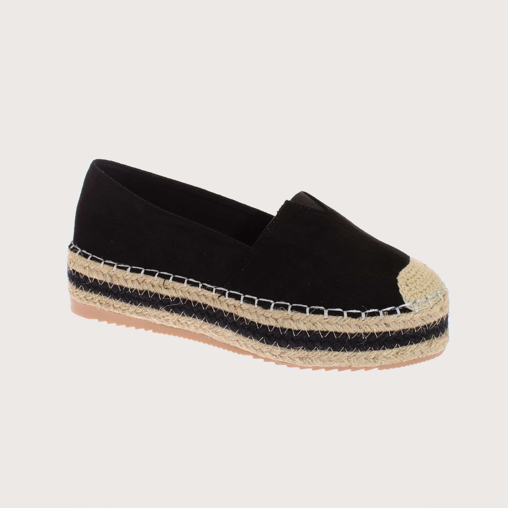 ALPARGATA NEGRO VIA FRANCA ART. 52111B31280LBLACK - 1