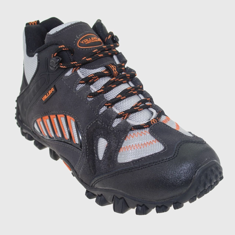 ZAPATILLAS NIÑO VIA FRANCA OUTDOOR GRIS CUERO ART. 4HY01007A - 1