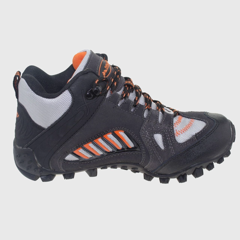 ZAPATILLAS NIÑO VIA FRANCA OUTDOOR GRIS CUERO ART. 4HY01007A - 3