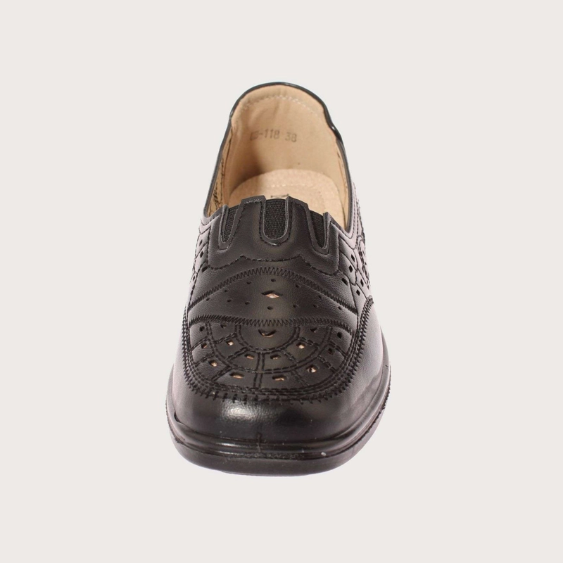 MOCASINES MUJER VIA FRANCA NEGRO MARCHE ART. 5UB118 - 3