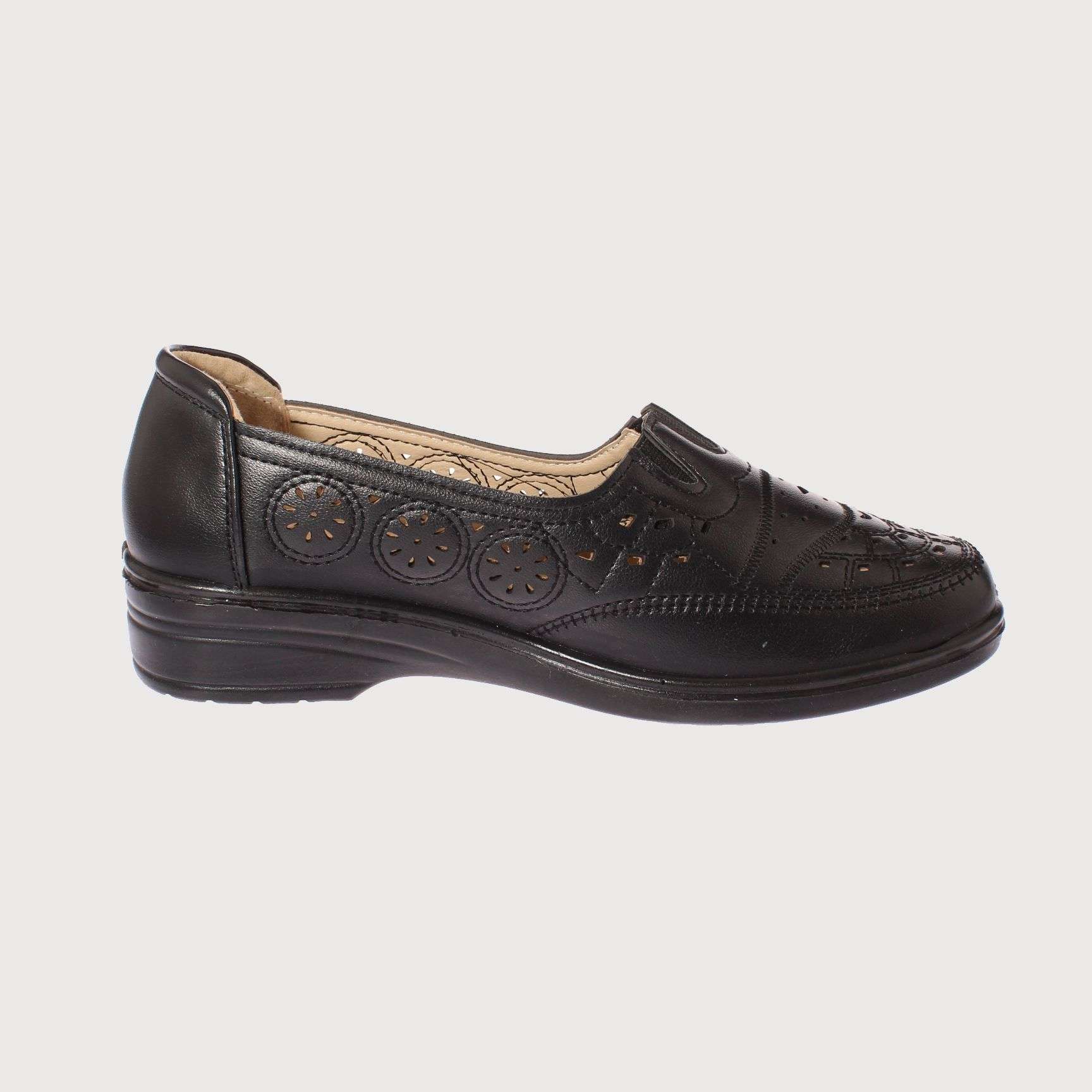 MOCASINES MUJER VIA FRANCA NEGRO MARCHE ART. 5UB118 - 4