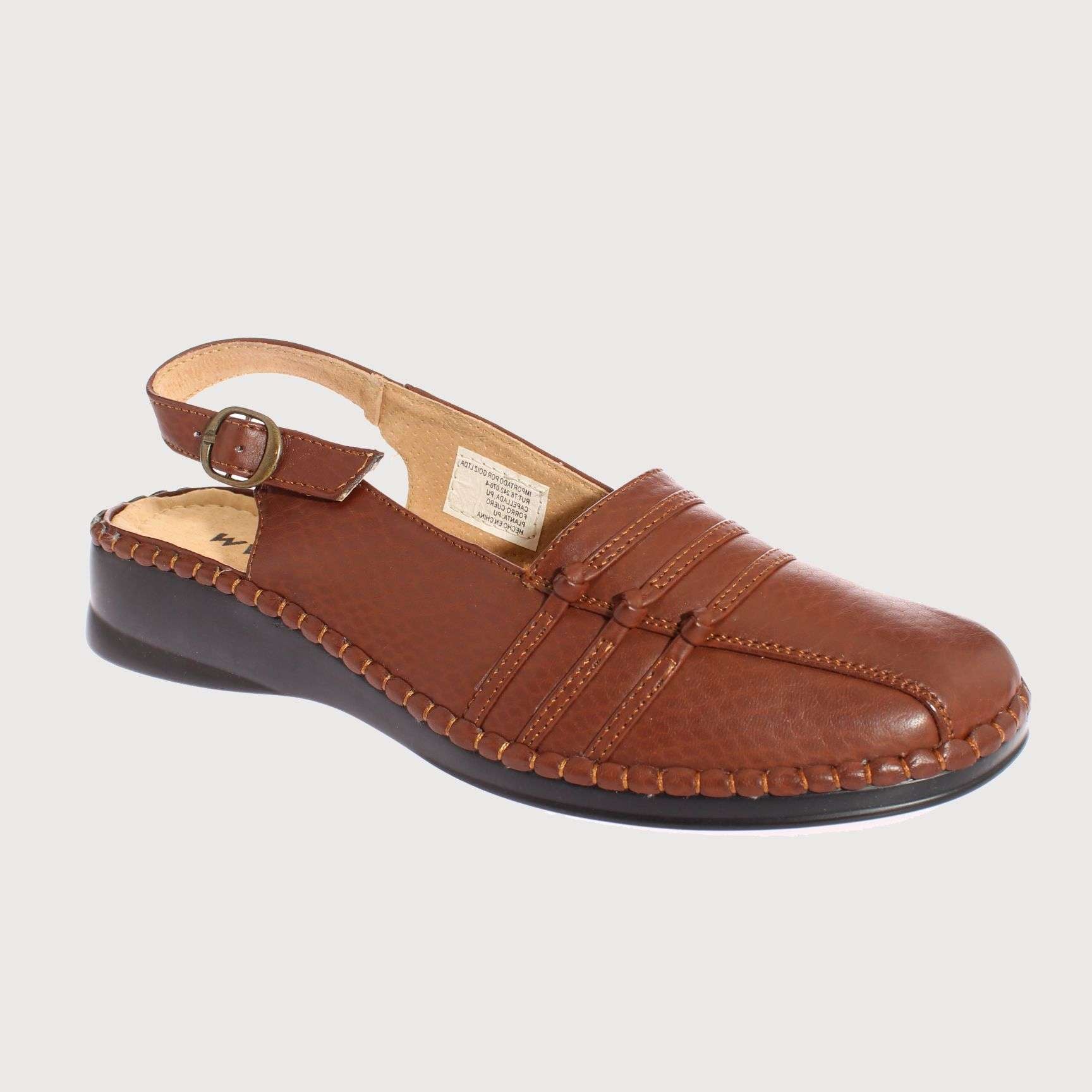 BABUCHAS MUJER VIA FRANCA TOSTADO MARCHE ART. 5L0050402TAN - 1