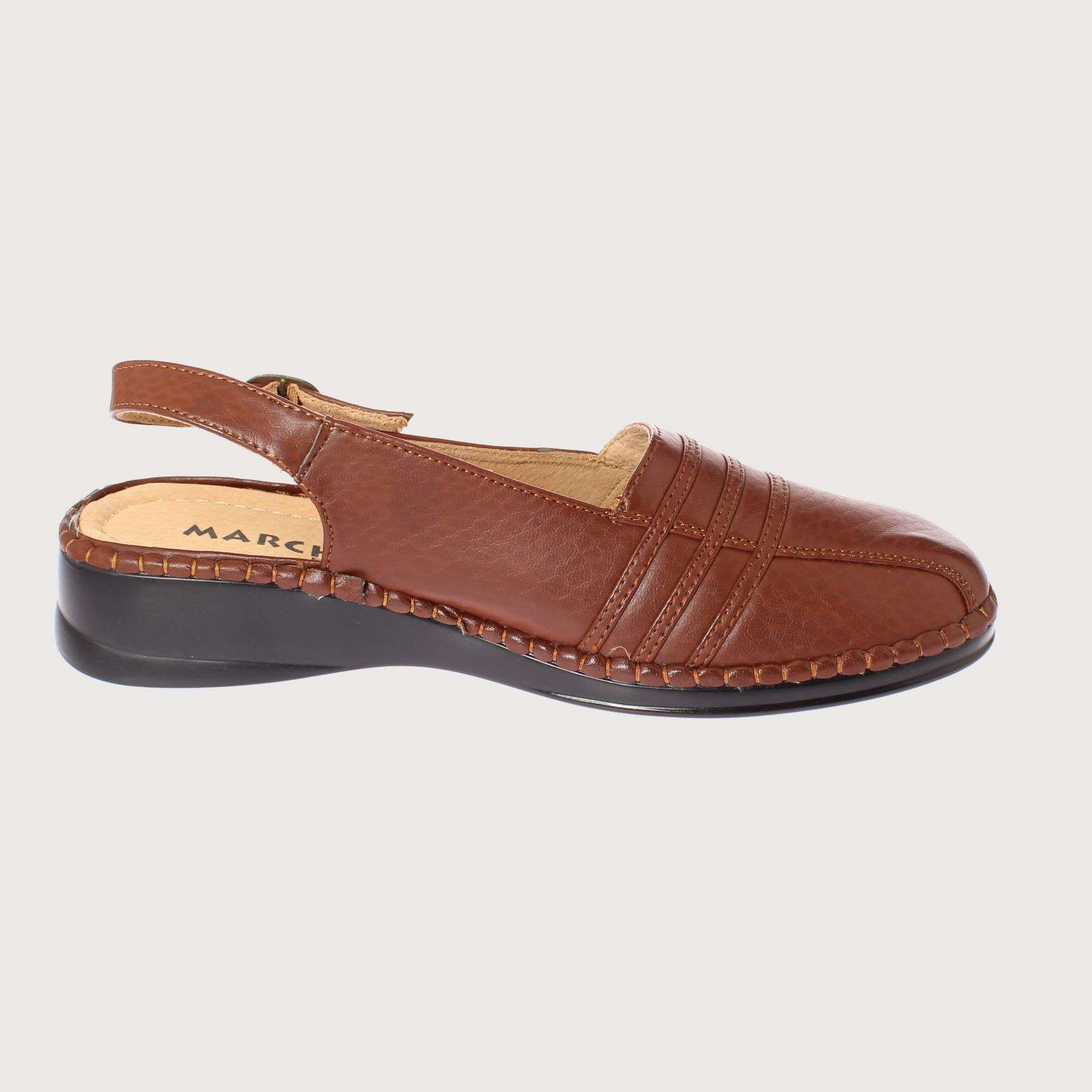 BABUCHAS MUJER VIA FRANCA TOSTADO MARCHE ART. 5L0050402TAN - 4