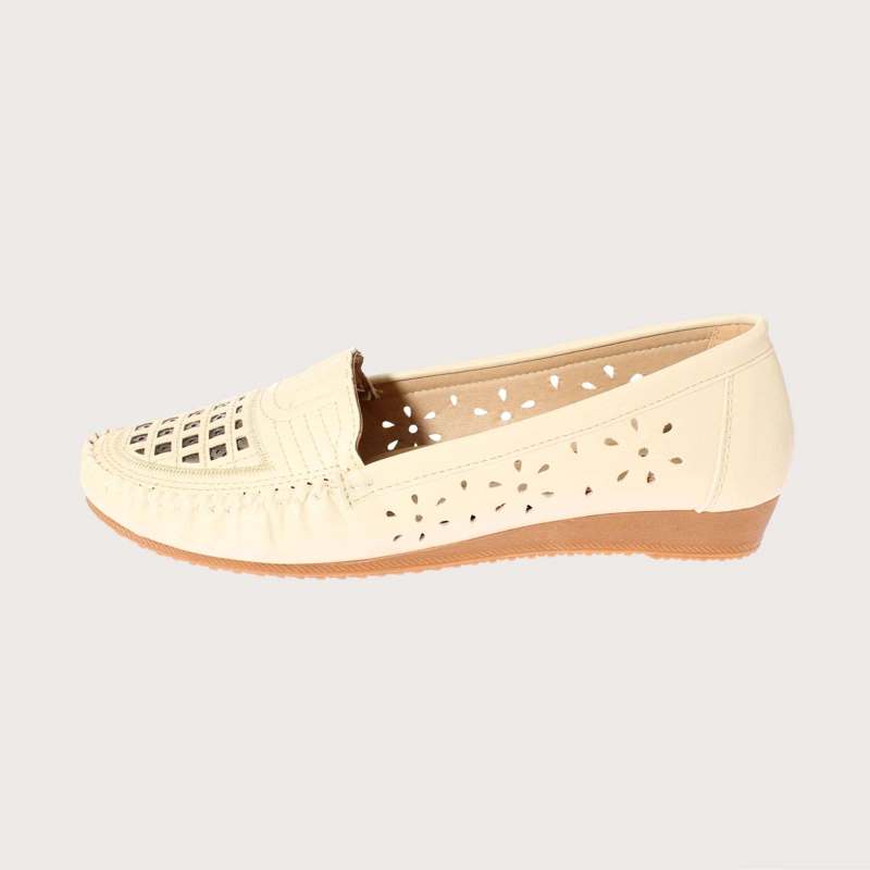 MOCASINES MUJER VIA FRANCA BEIGE MARCHE ART. 5EH143 - 2