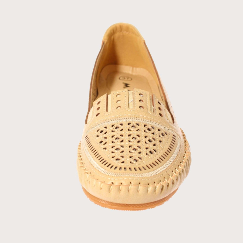 MOCASINES MUJER VIA FRANCA BEIGE MARCHE ART. 5EH145 - 3