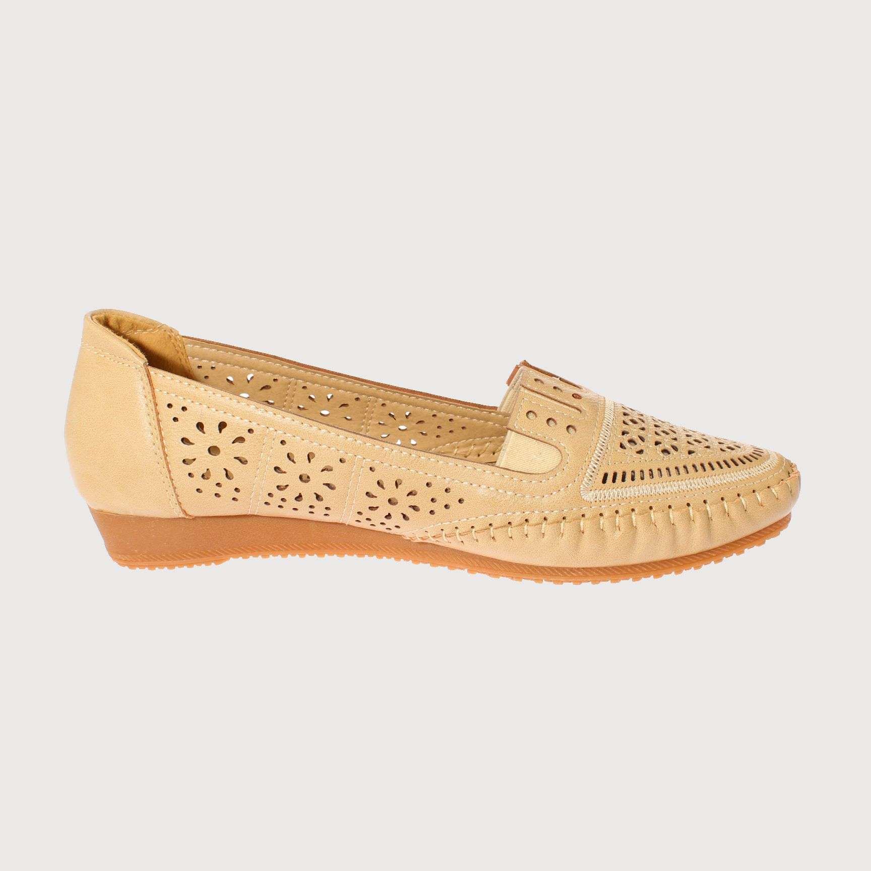 MOCASINES MUJER VIA FRANCA BEIGE MARCHE ART. 5EH145 - 4