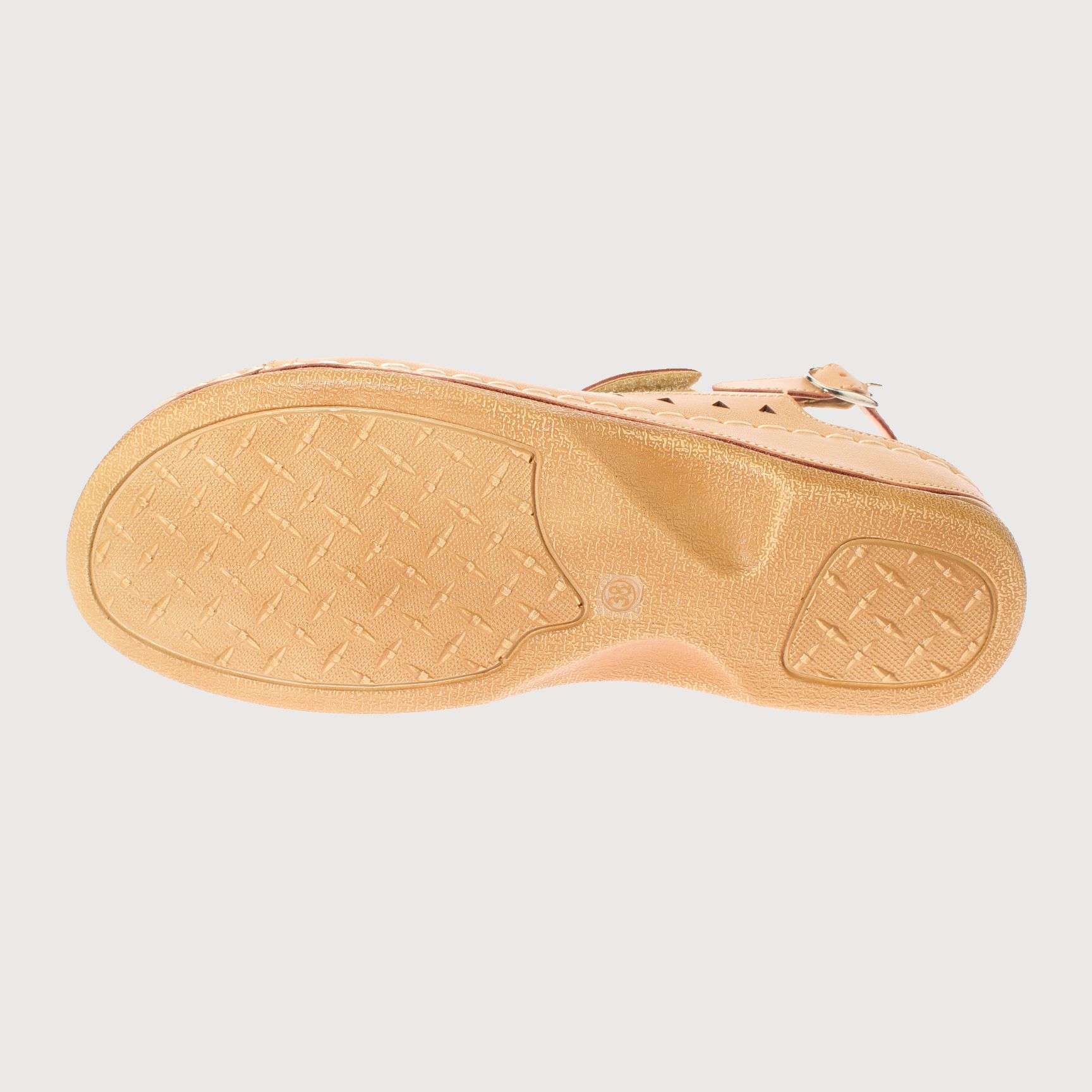 SANDALIAS MUJER VIA FRANCA BEIGE CONFORT MARCHE ART. 5FN404 - 5