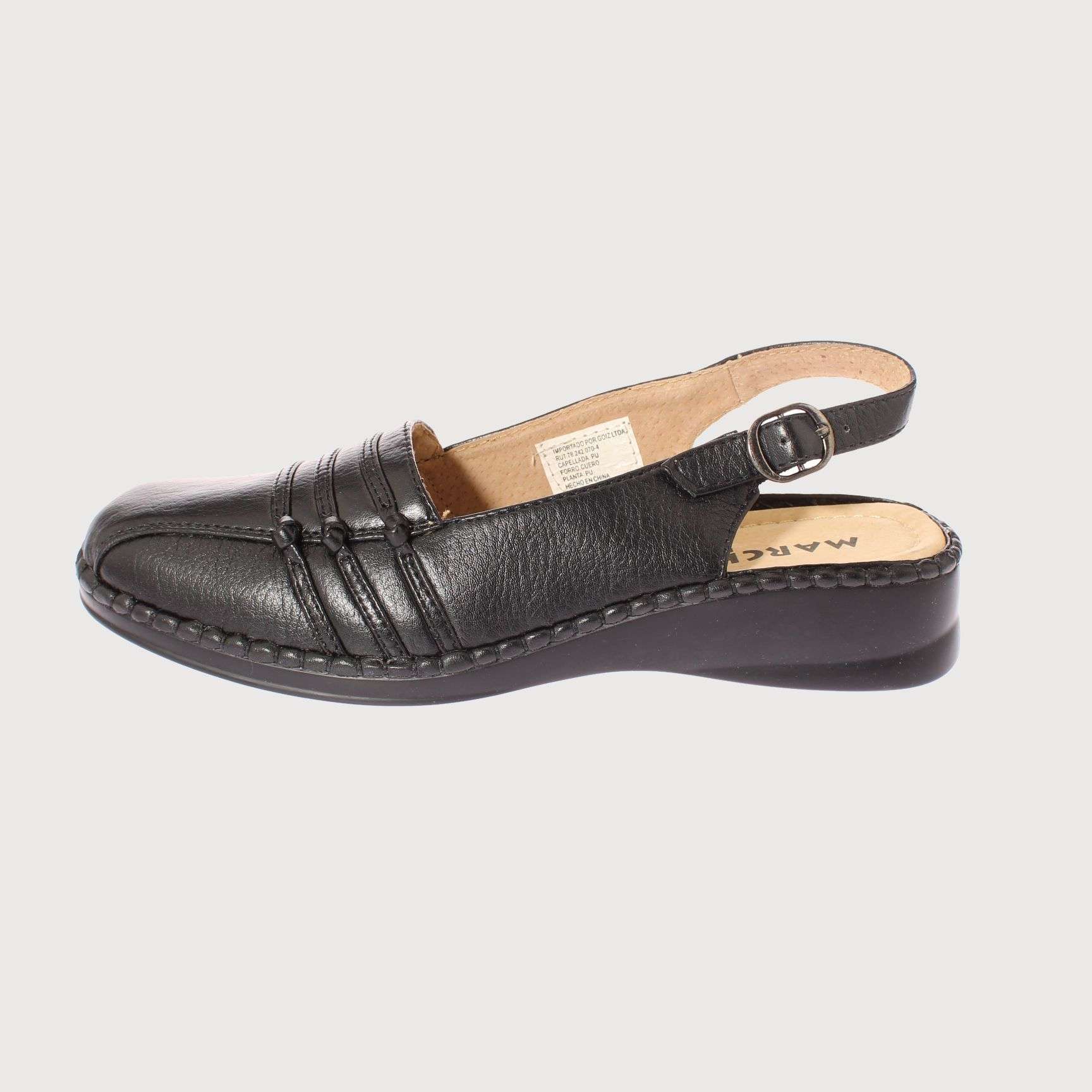 BABUCHAS MUJER VIA FRANCA MARCHE ART. 5L0050402 NEGRO - 2