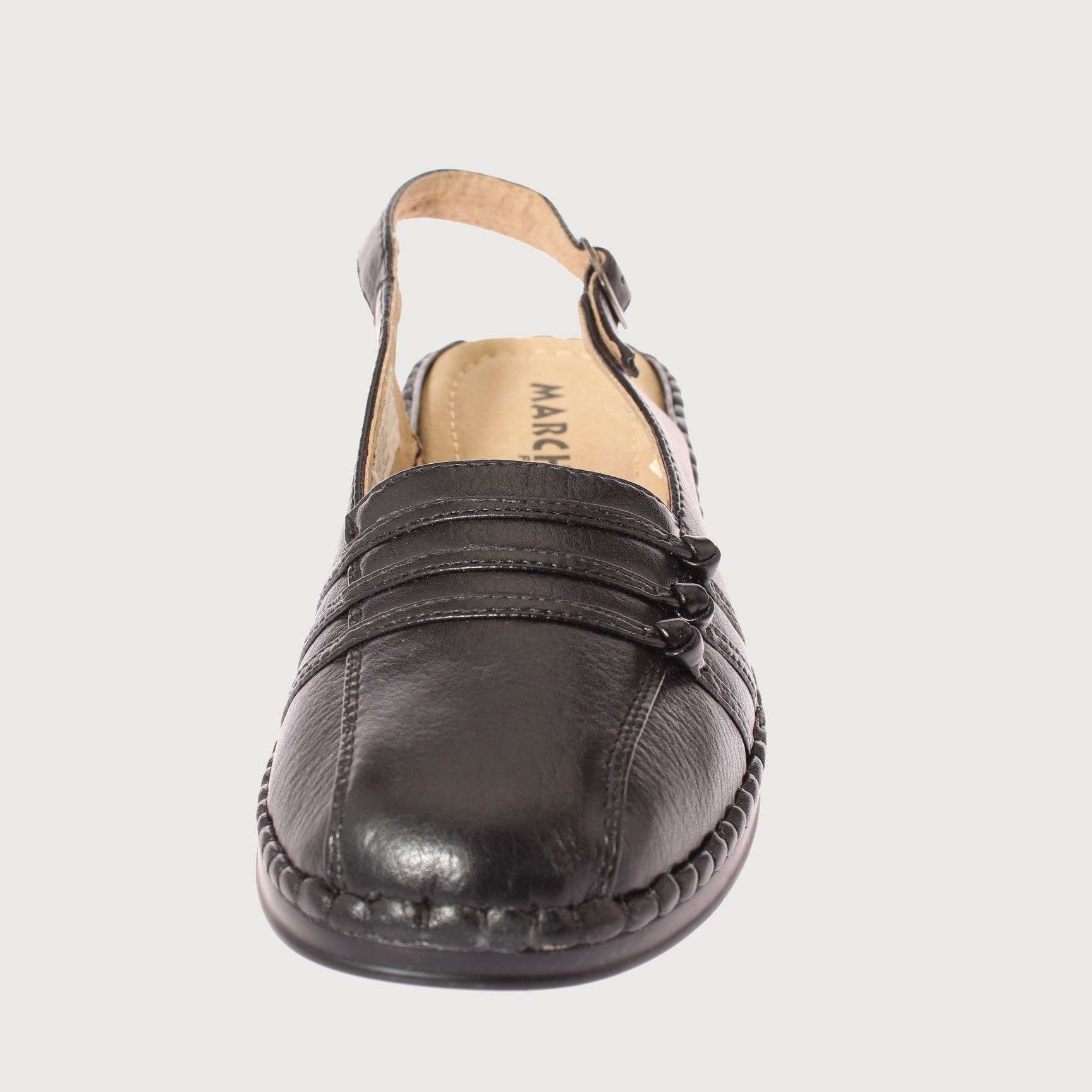 BABUCHAS MUJER VIA FRANCA MARCHE ART. 5L0050402 NEGRO - 3