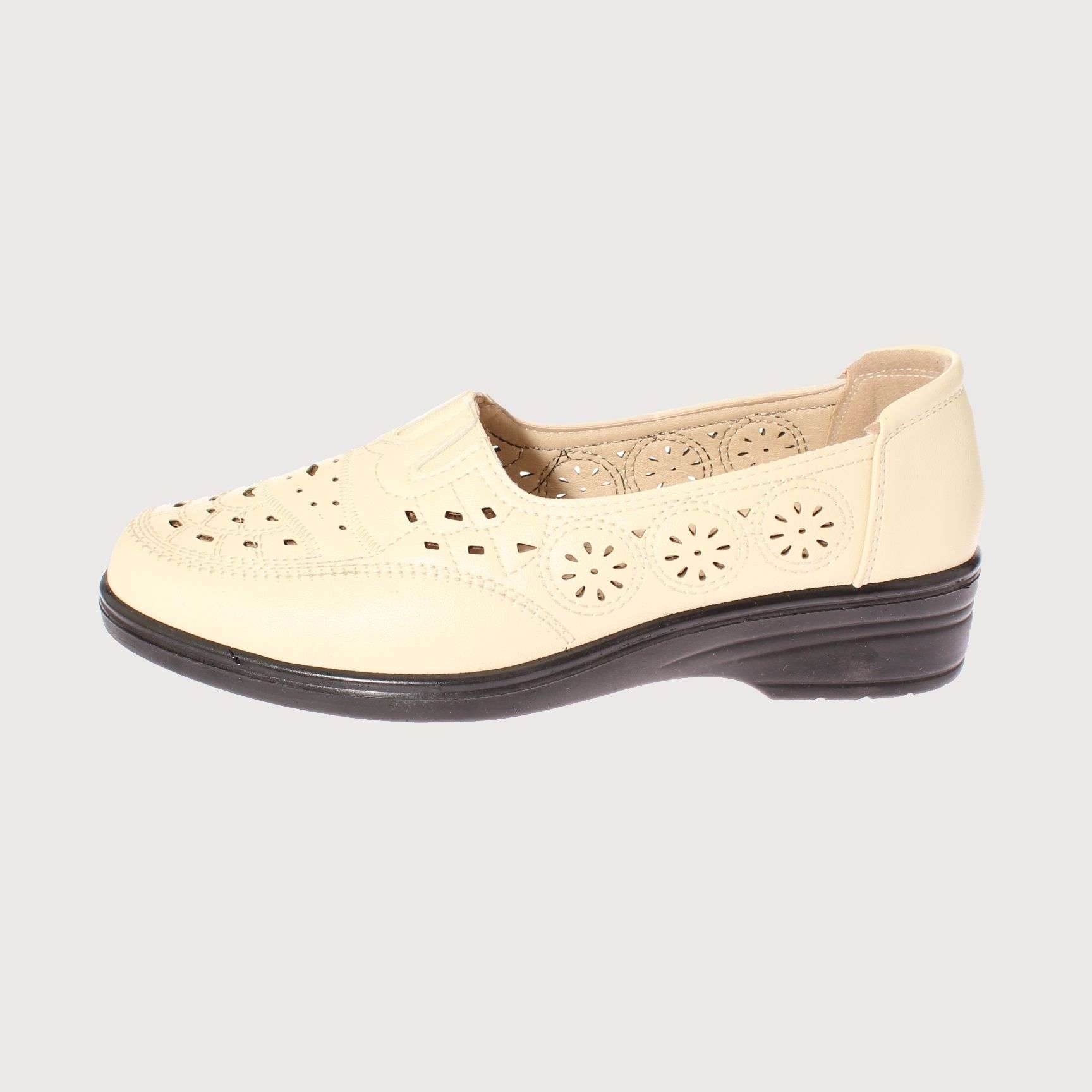 MOCASINES MUJER VIA FRANCA BEIGE MARCHE ART. 5UB118 - 2