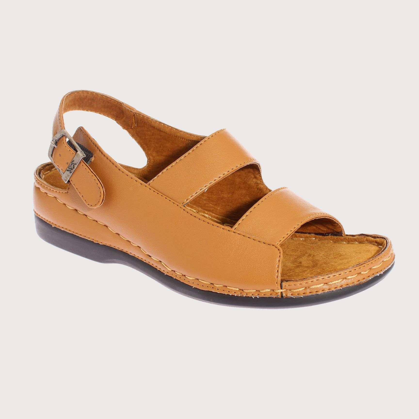 SANDALIAS MUJER VIA FRANCA CAMEL MARCHE ART. 5FS2391 - 1
