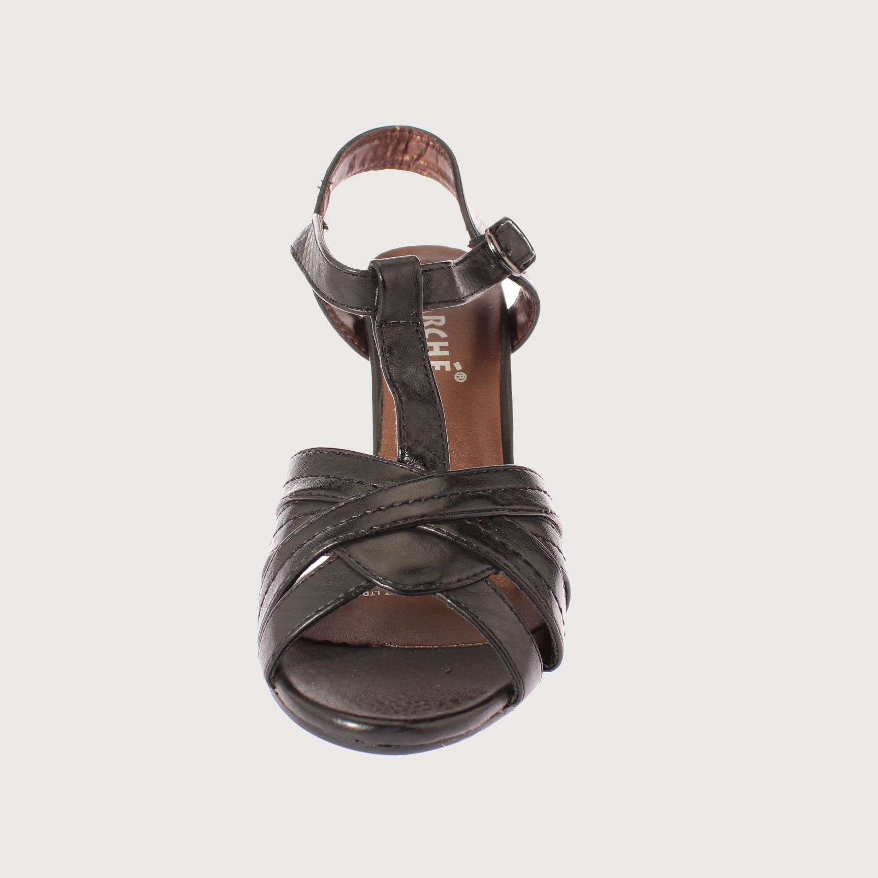 SANDALIAS MUJER VIA FRANCA NEGRO MARCHE ART. 5KT3034 - 3