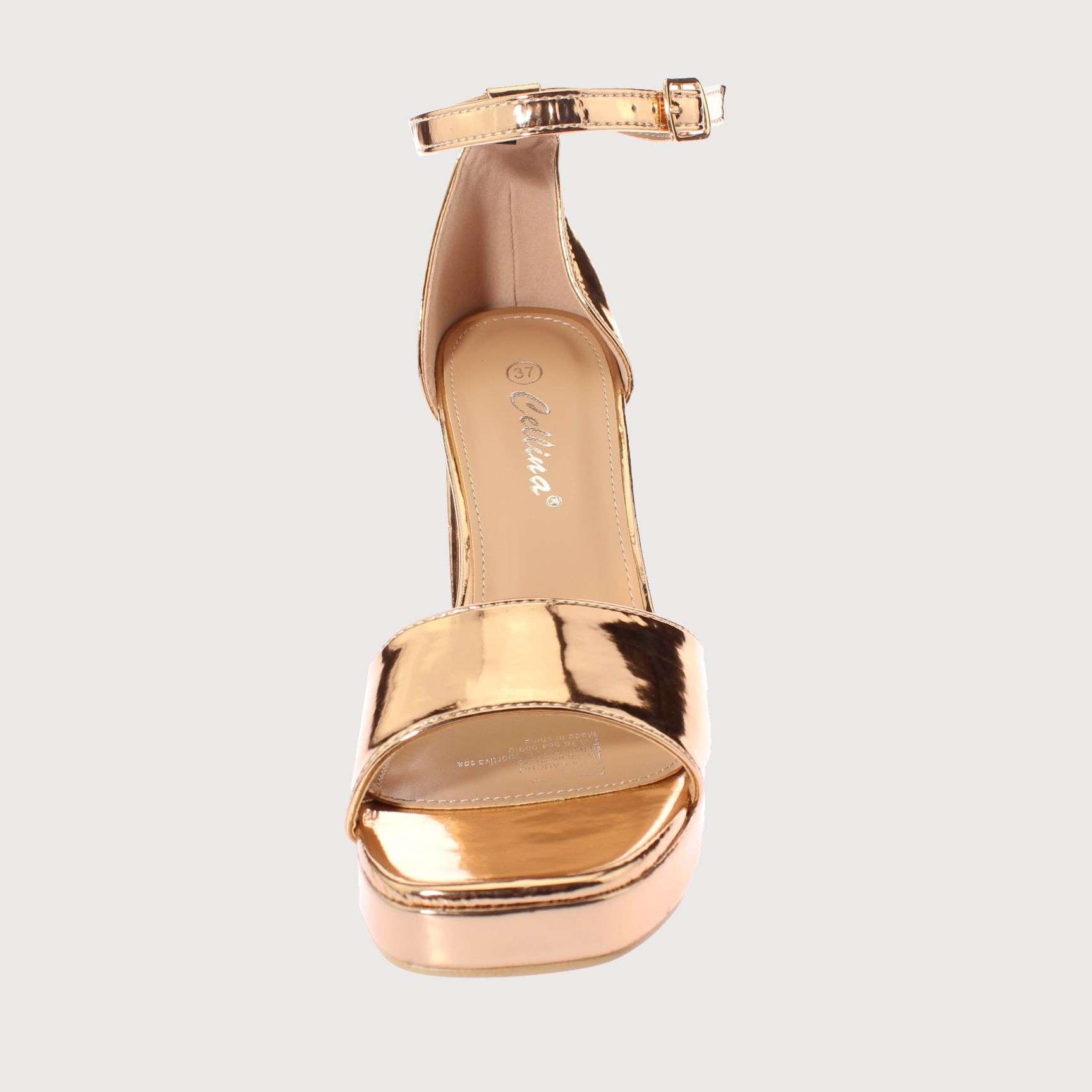 SANDALIAS MUJER VIA FRANCA FIESTA ORO CELLINA ART. 5G232708ORO - 3