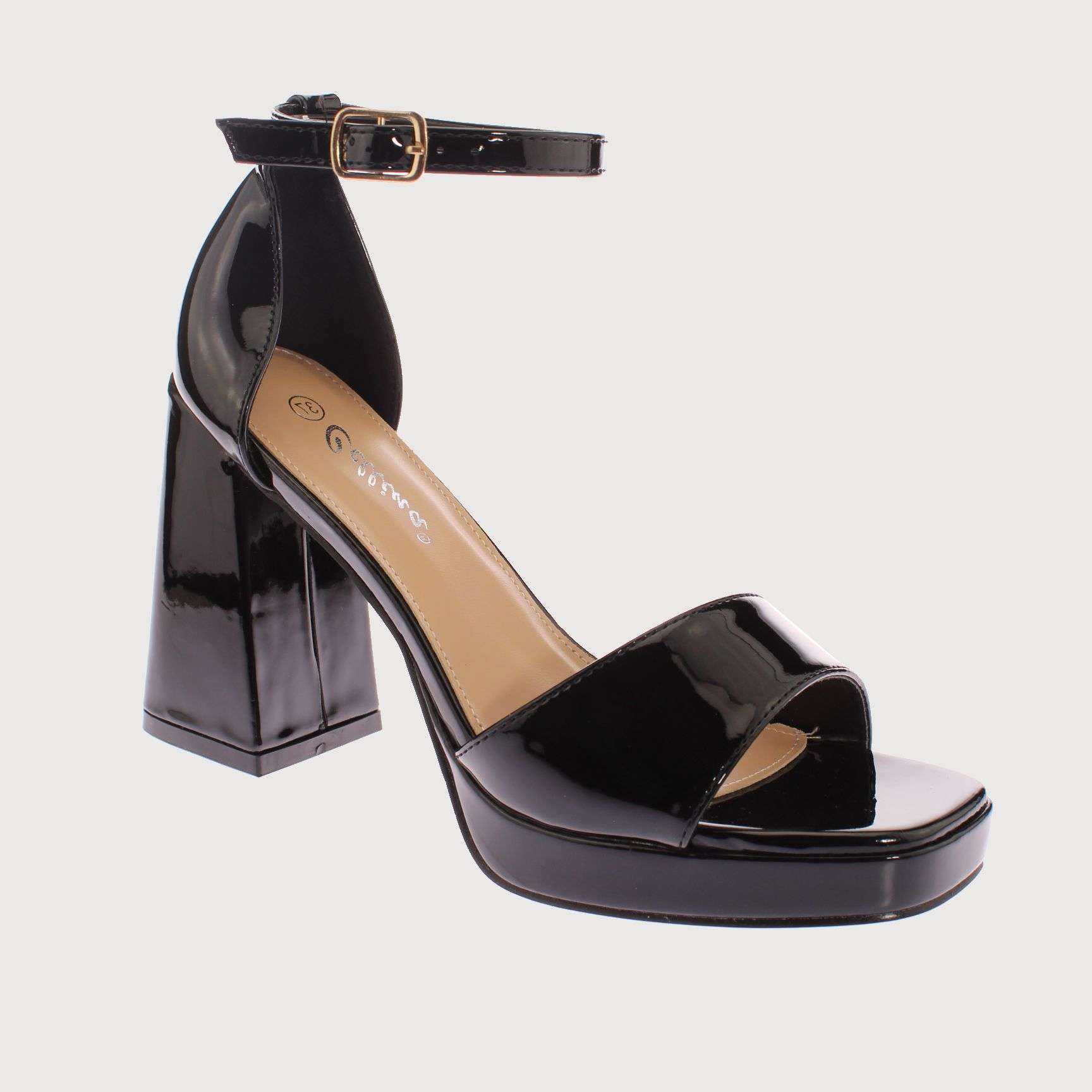 SANDALIAS MUJER VIA FRANCA FIESTA NEGRO CELLINA ART. 5G232708 - 1