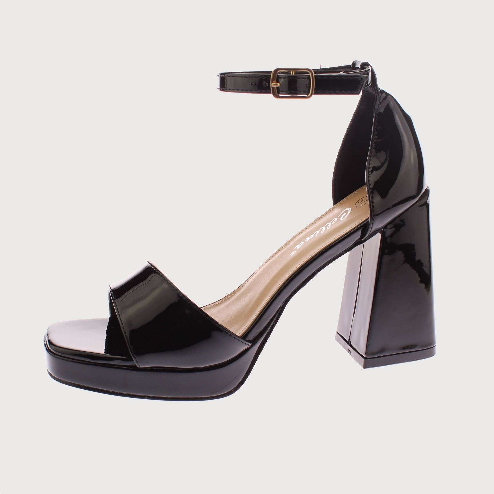 SANDALIAS MUJER VIA FRANCA FIESTA NEGRO CELLINA ART. 5G232708 - 2
