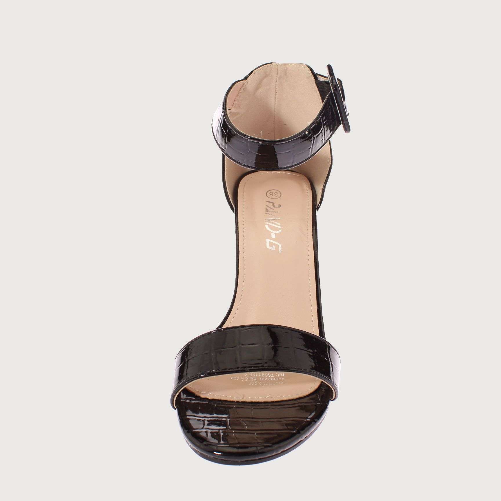 SANDALIAS MUJER VIA FRANCA FIESTA NEGRO PAND-G ART. 5PG22531 - 3