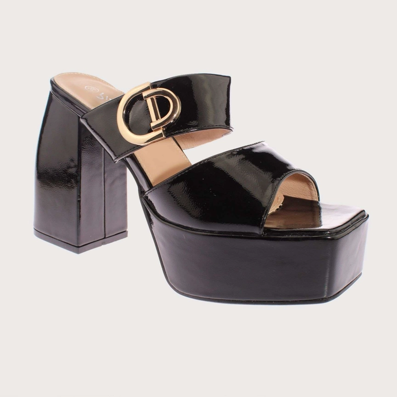 SANDALIAS MUJER VIA FRANCA FIESTA NEGRO PAND-G ART. 5PG23731 - 1
