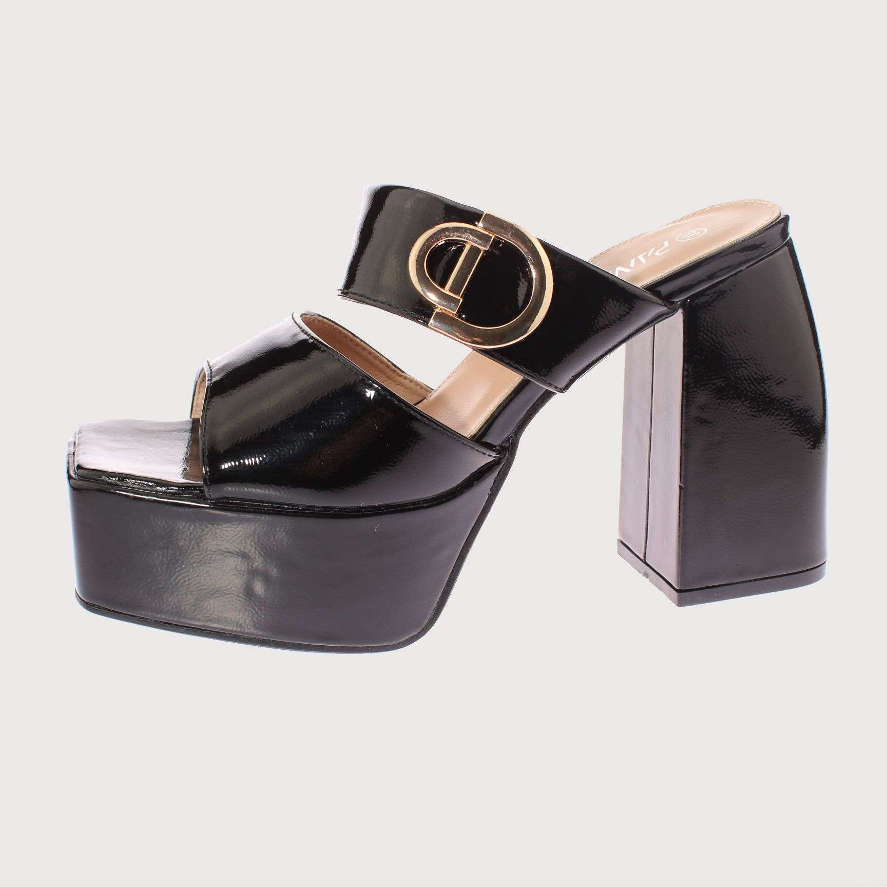 SANDALIAS MUJER VIA FRANCA FIESTA NEGRO PAND-G ART. 5PG23731 - 2