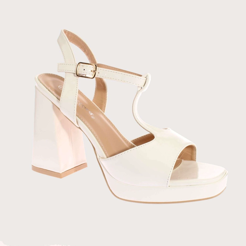SANDALIAS MUJER VIA FRANCA FIESTA BLANCO CELLINA ART. 5G232808BLANCO - 1