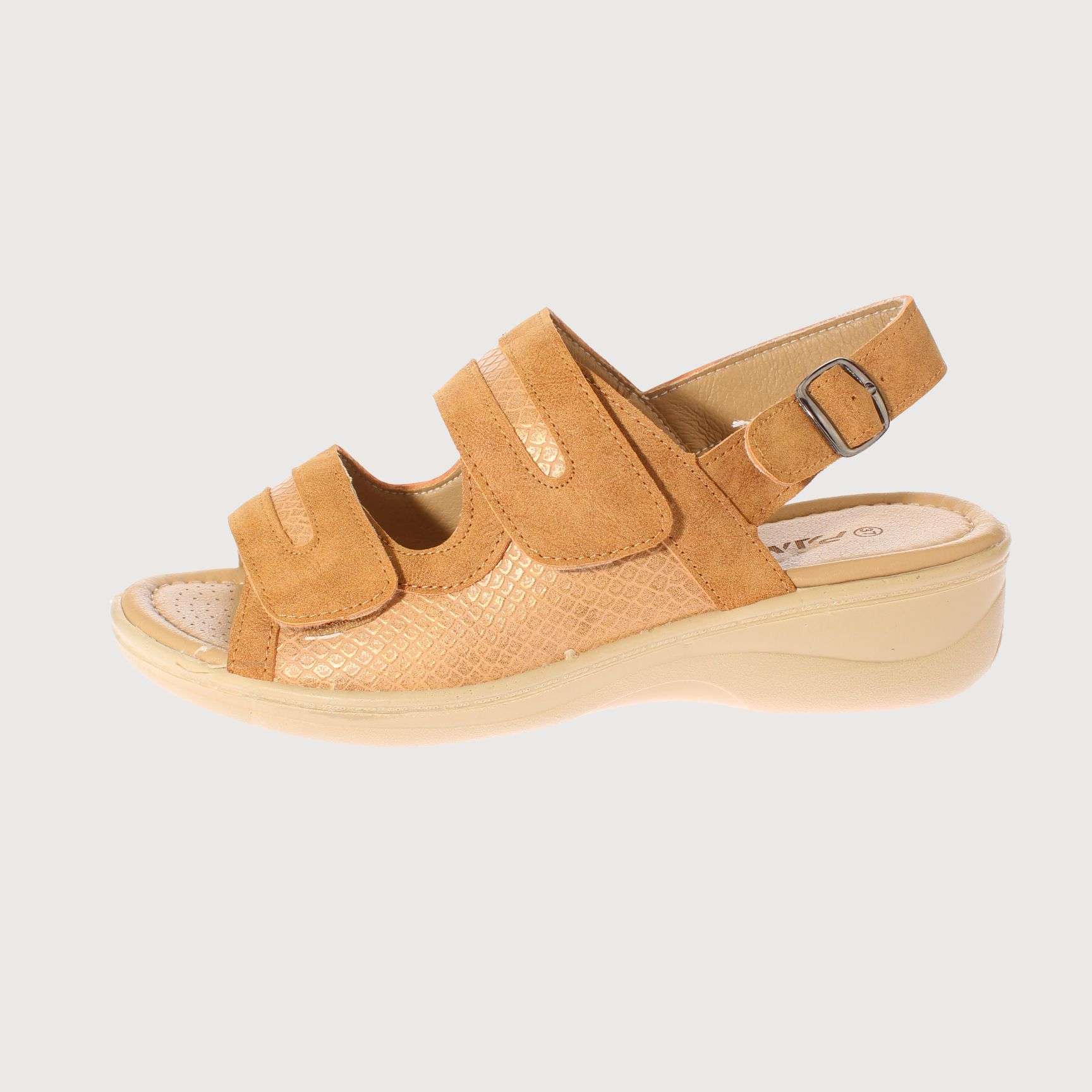 SANDALIAS MUJER VIA FRANCA CONFORT CAMEL PAND-G ART. 5PG221712CAMEL - 2