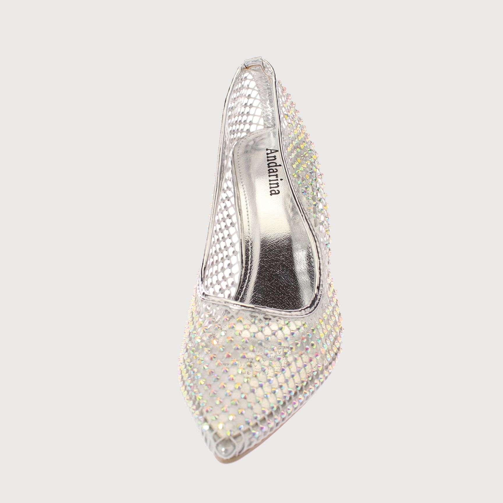 ZAPATO FIESTA PLATA ANDARINA ART. 5KV136SILVER - 3