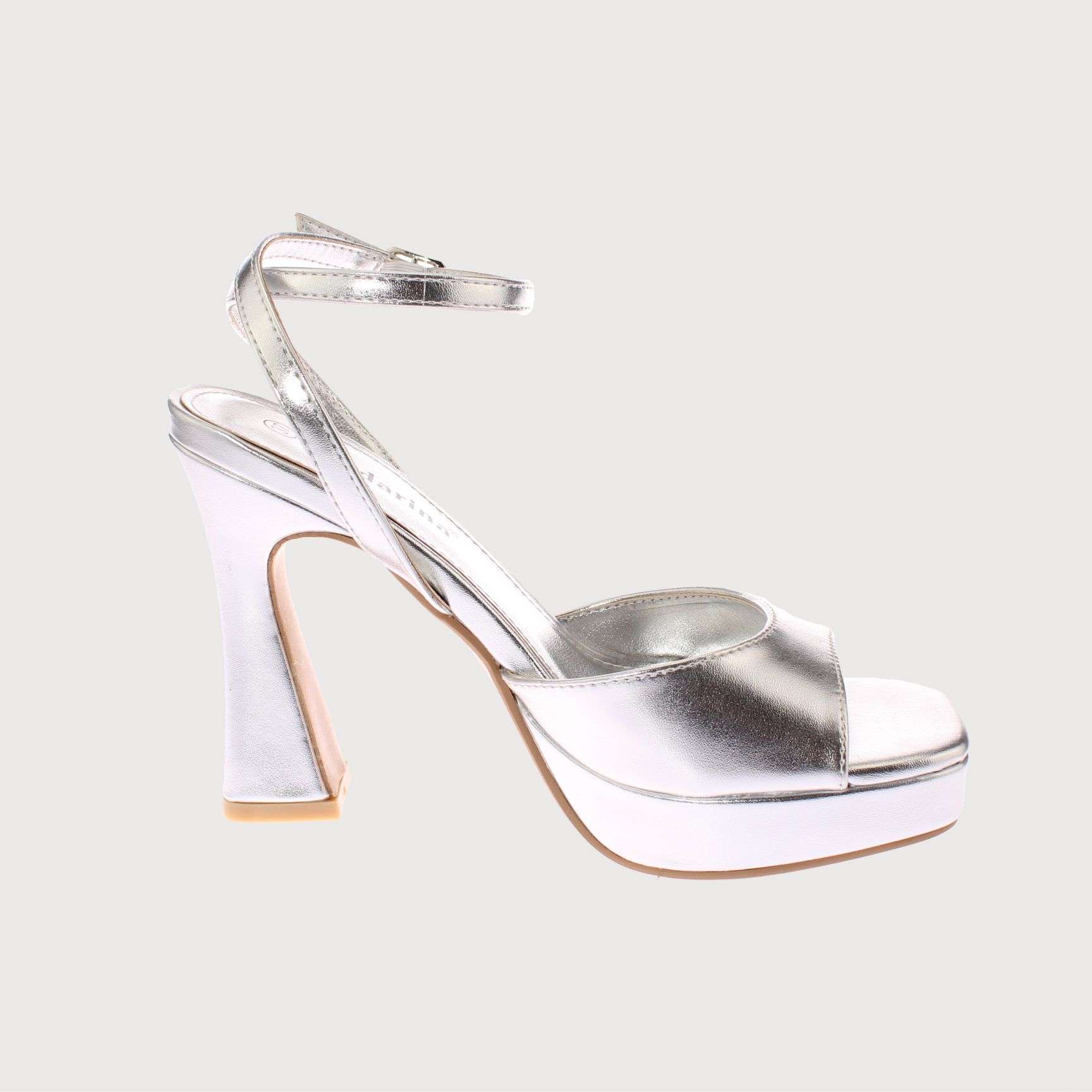 SANDALIAS MUJER VIA FRANCA FIESTA PLATA ANDARINA ART. 5075Q5SILVER - 4
