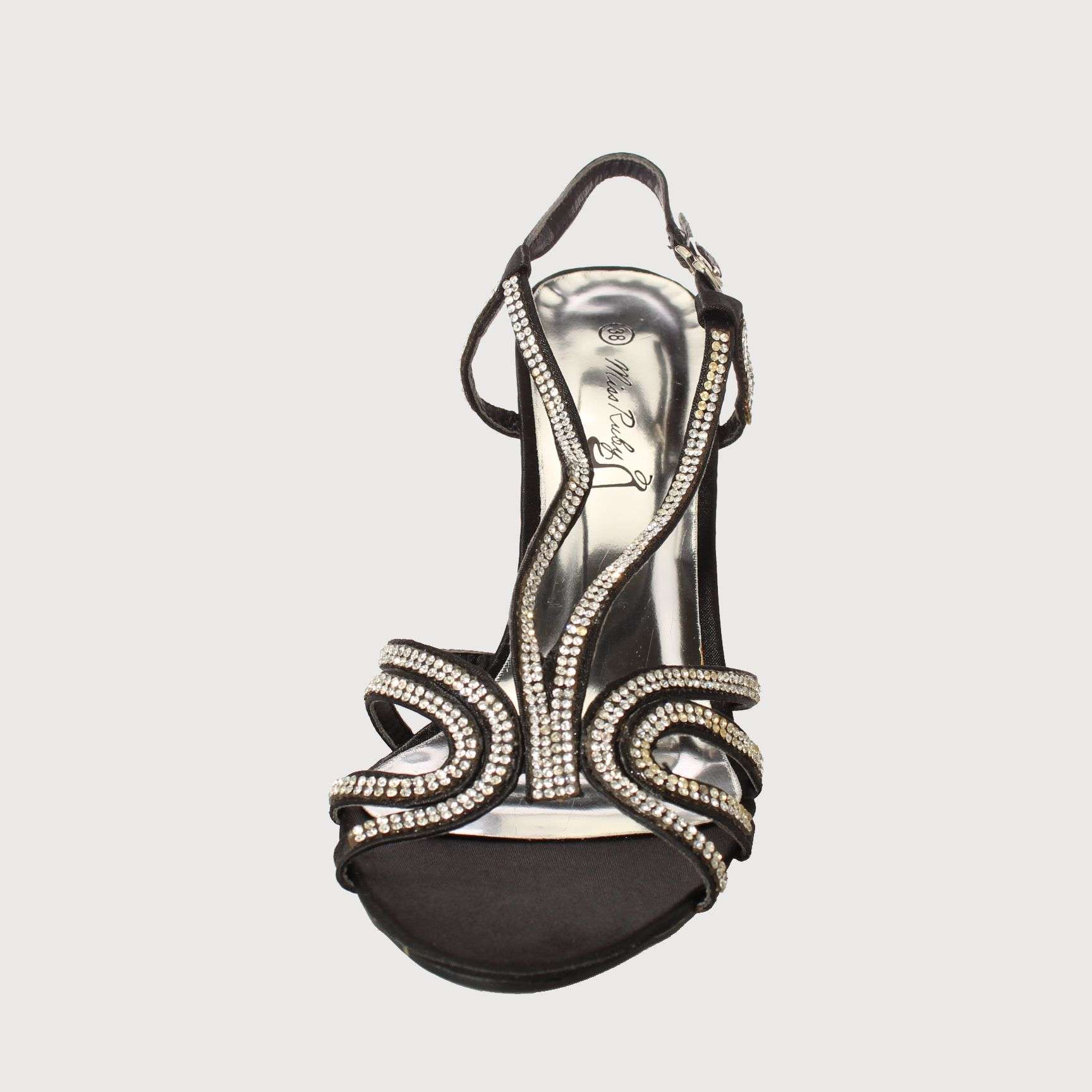 SANDALIAS MUJER VIA FRANCA TEXTIL FIESTA NEGRO VÍA FRANCA ART. 5PM001 - 3