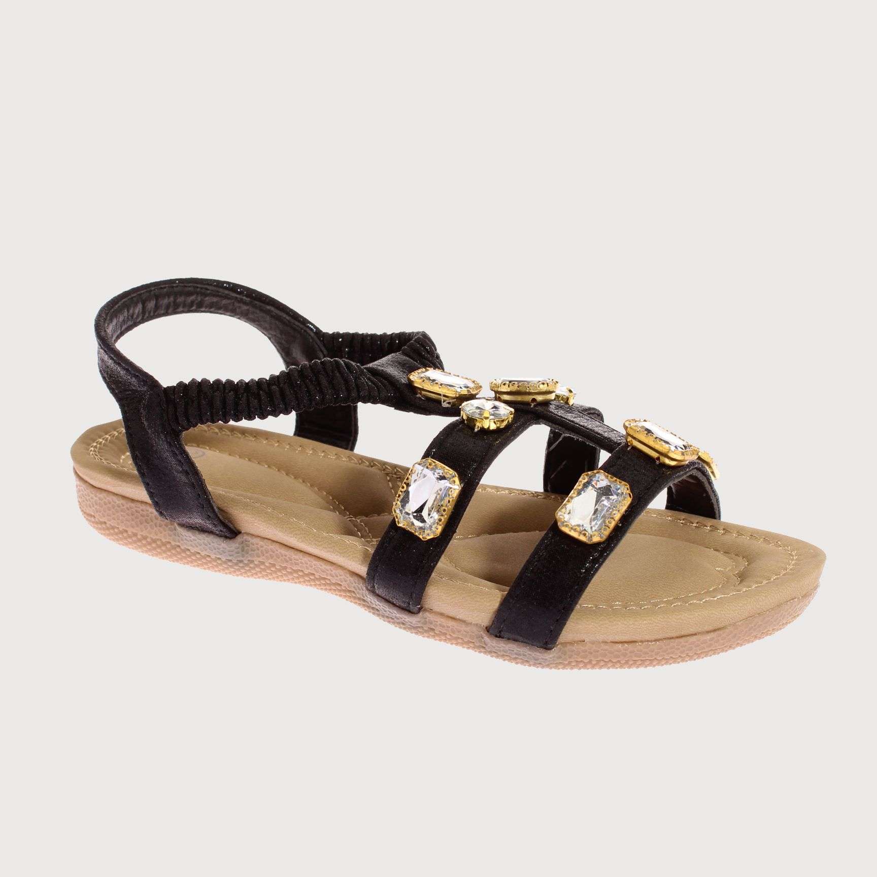 SANDALIAS NIÑA VIA FRANCA JOYAS NEGRO VÍA FRANCA ART. 32110C31118 - 1
