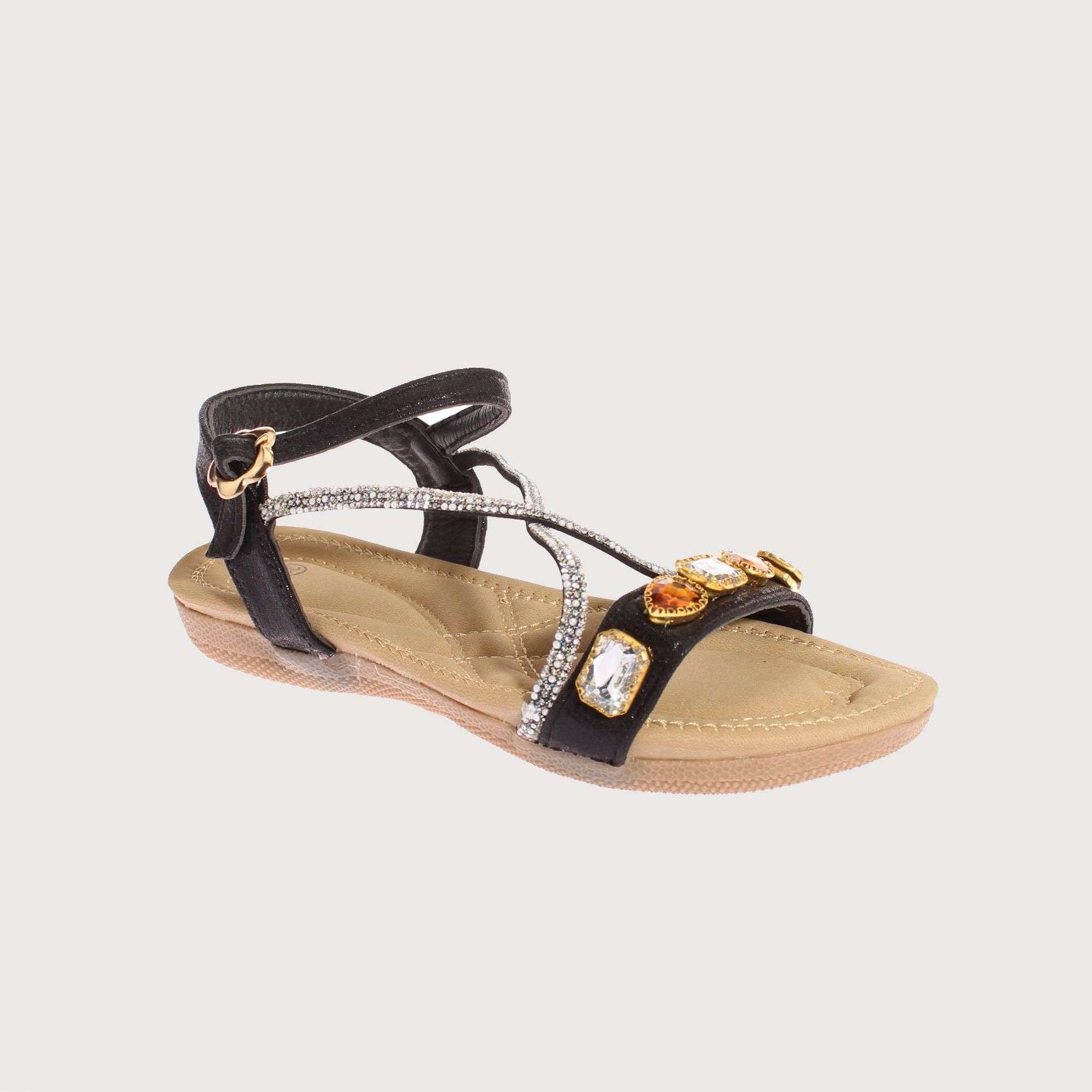 SANDALIAS NIÑA VIA FRANCA JOYAS NEGRO VÍA FRANCA ART. 32110C31117 - 1