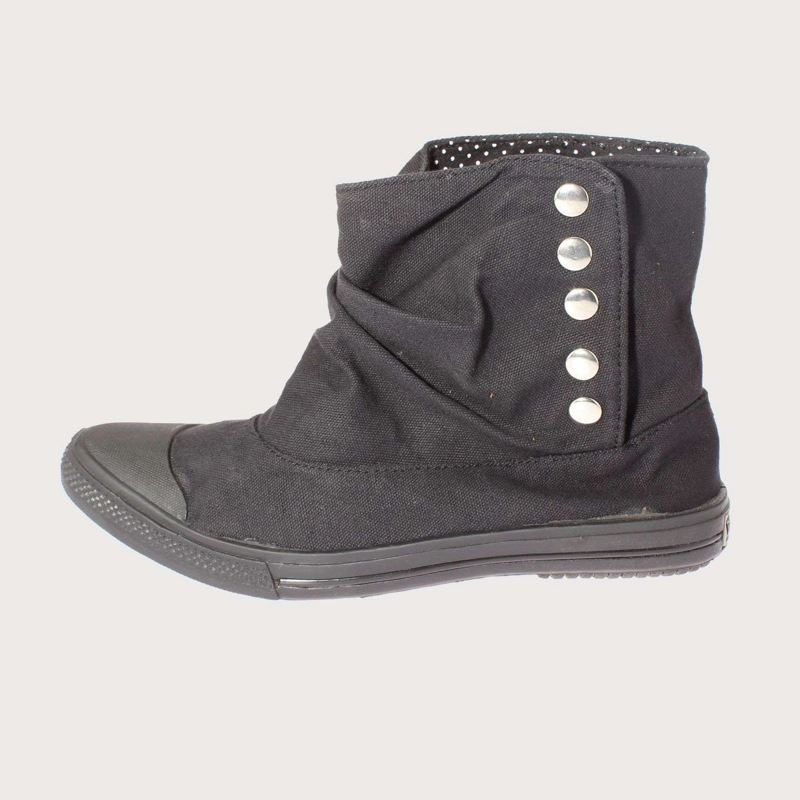BOTÍN LONA NEGRO VÍA FRANCA ART. 5H09882BLACK - 2