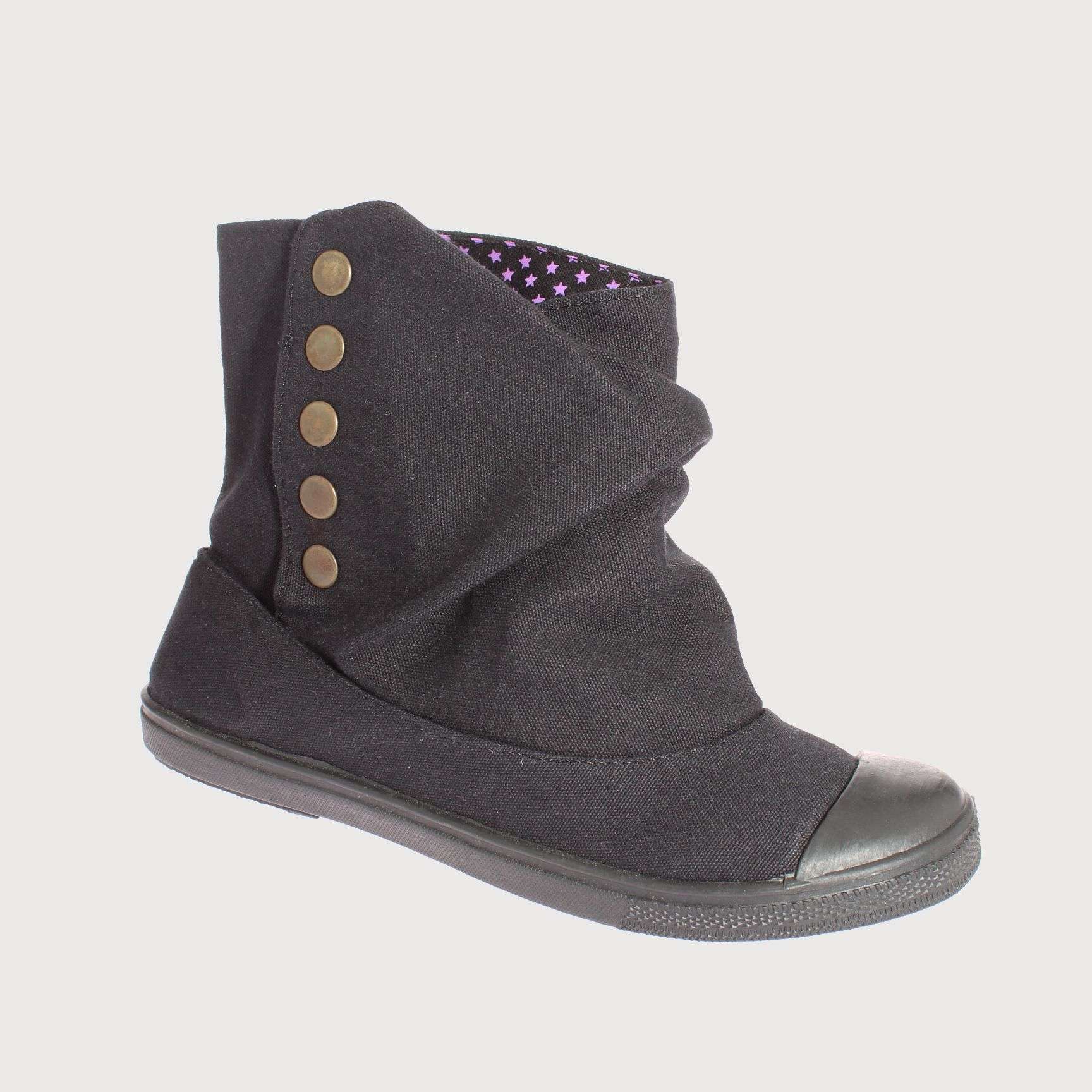 BOTÍN LONA NEGRO VÍA FRANCA ART. 5H0988BLACK - 1
