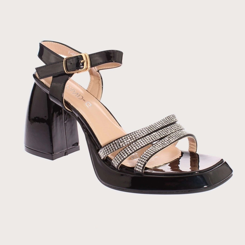SANDALIAS MUJER VIA FRANCA FIESTA NEGRO PAND-G ART. 5PG23601 - 1