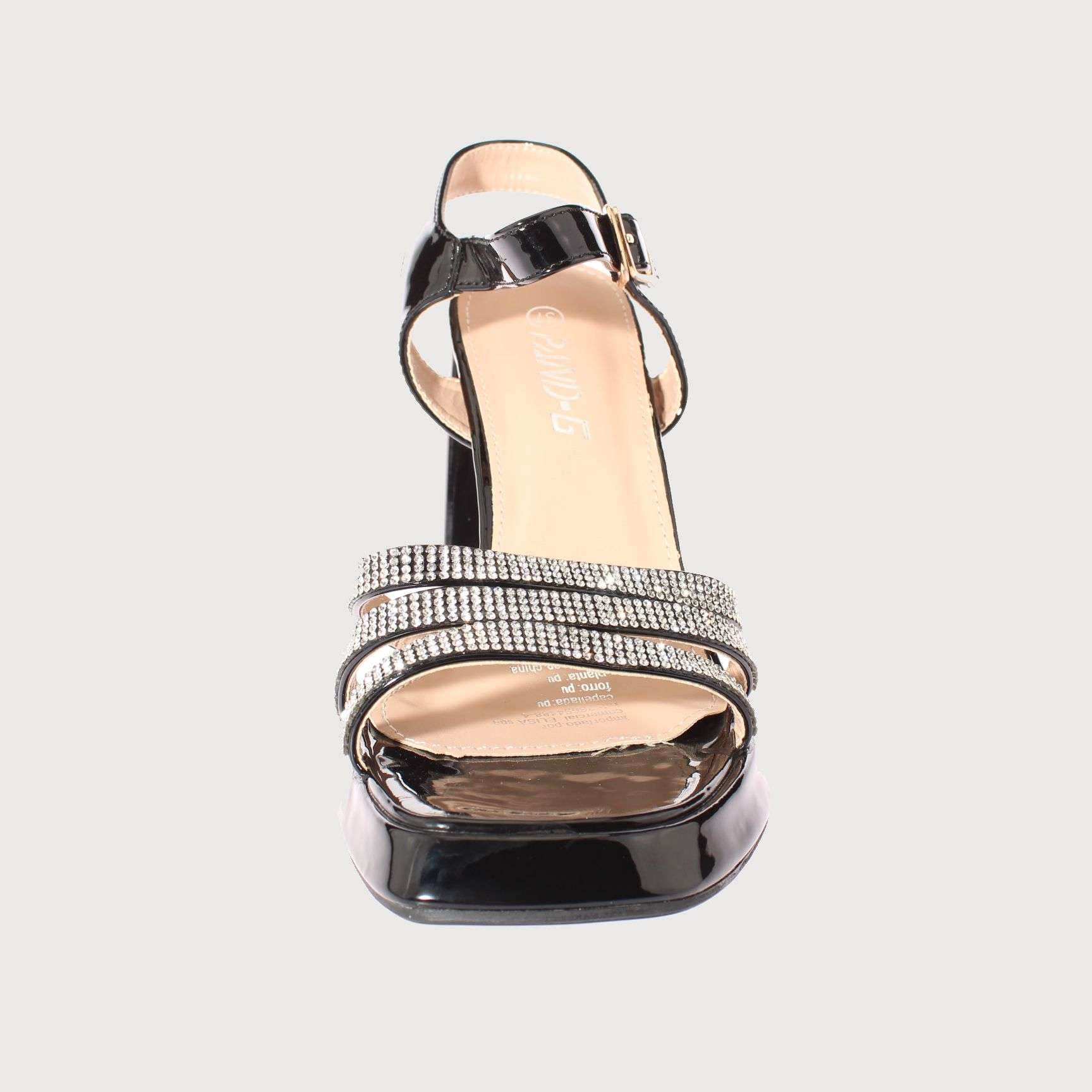 SANDALIAS MUJER VIA FRANCA FIESTA NEGRO PAND-G ART. 5PG23601 - 3