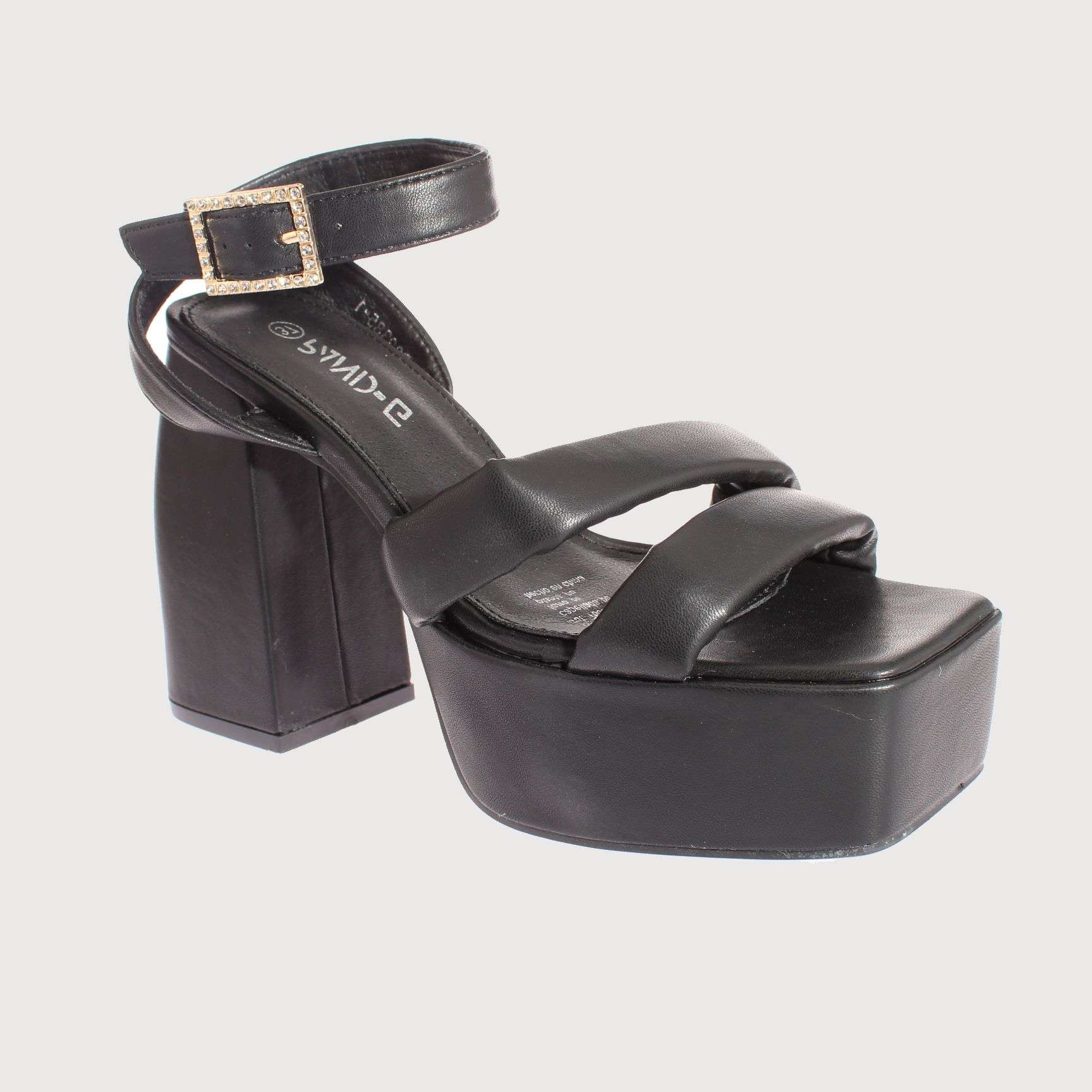 SANDALIAS MUJER VIA FRANCA FIESTA NEGRO PAND-G ART. 5PG23851 - 1