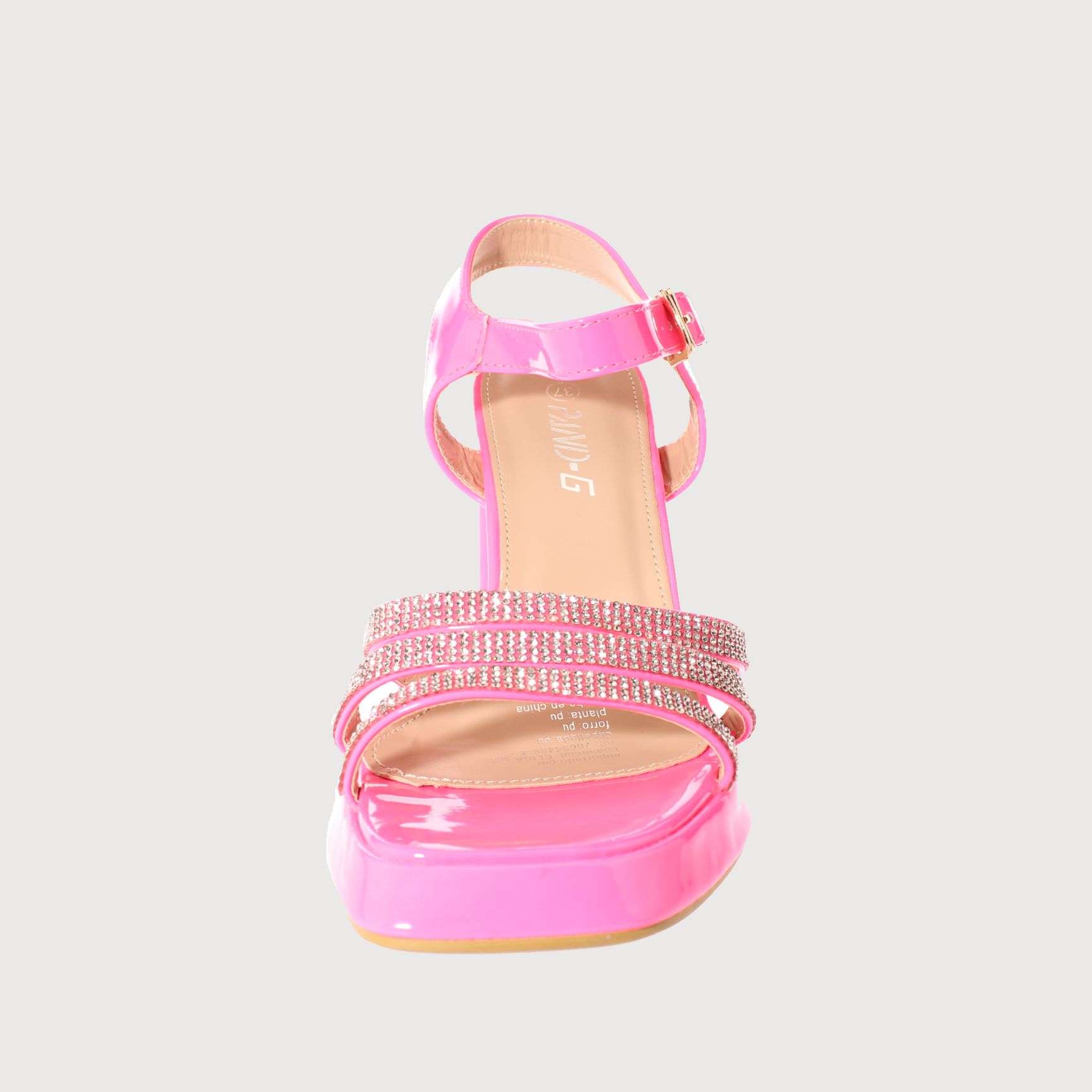 SANDALIAS MUJER VIA FRANCA ROSADO FLUOR PAND-G ART. 5PG236013ROSERED - 3