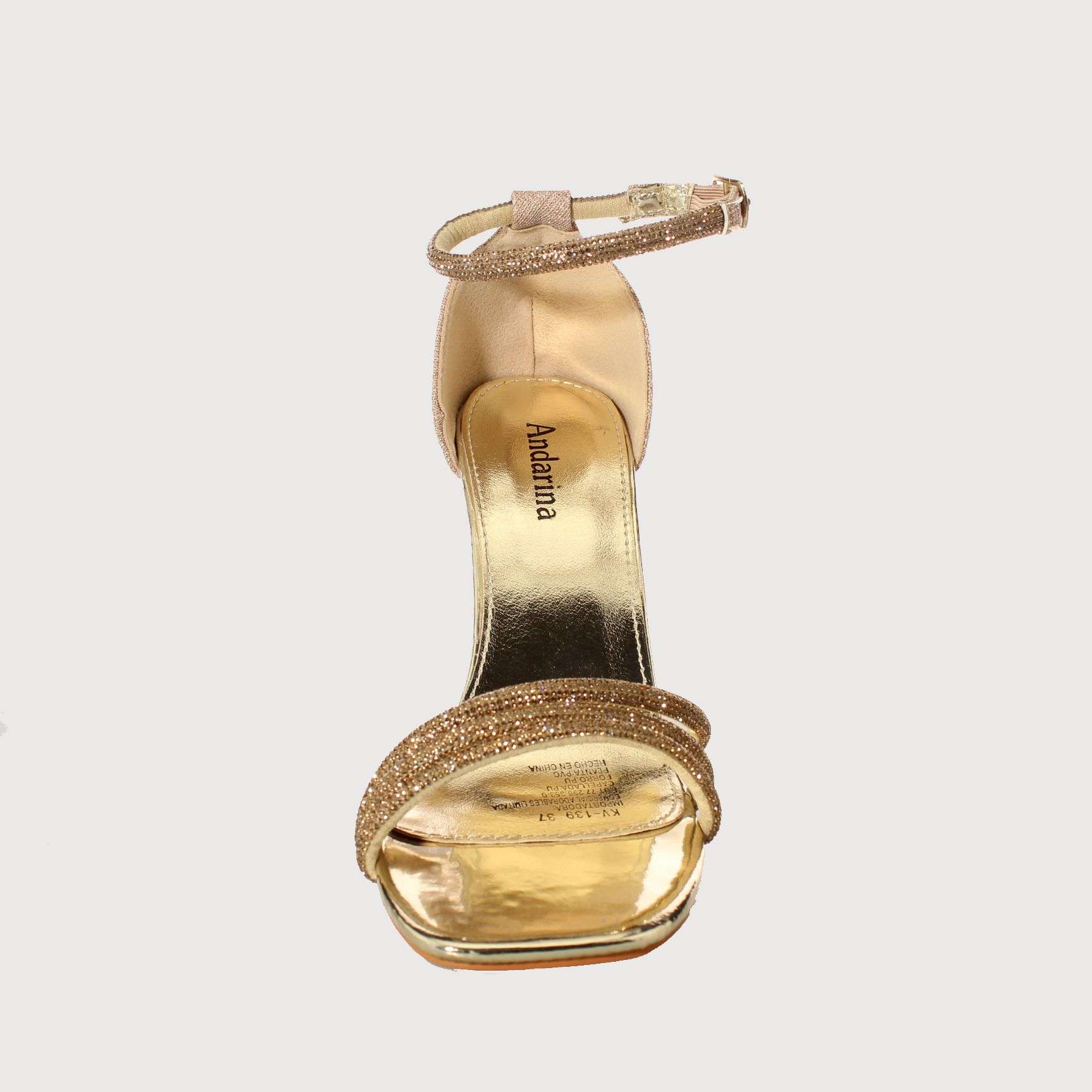 SANDALIAS MUJER VIA FRANCA DORADO ANDARINA ART. 5KV139GOLD - 3