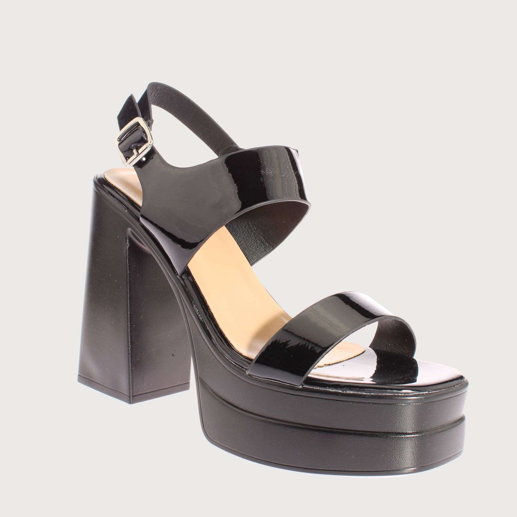 SANDALIAS MUJER VIA FRANCA NEGRO ANDARINA ART. 568259 - 1
