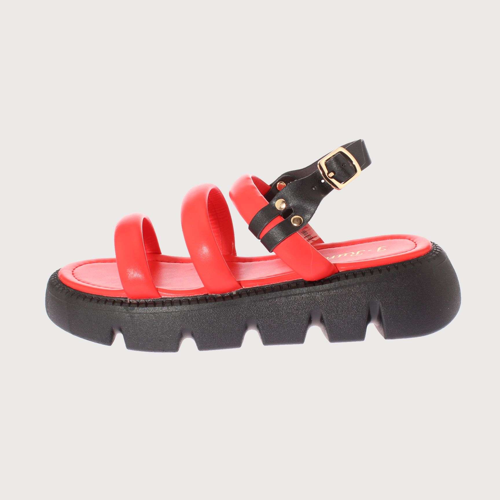 SANDALIAS MUJER VIA FRANCA ROJO I-RUN ART. 5G9788F3ROJO - 2