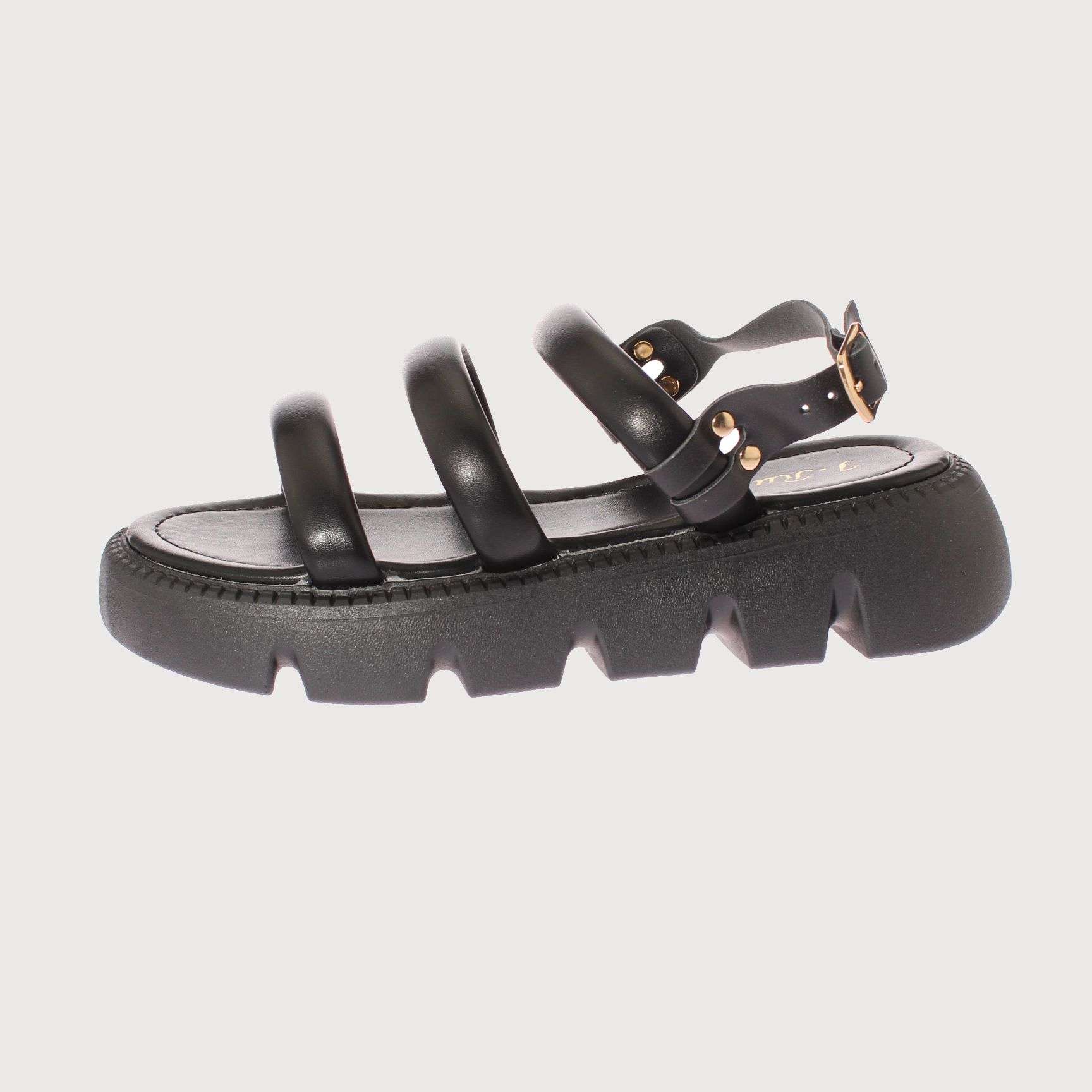 SANDALIAS MUJER VIA FRANCA NEGRO I-RUN ART. 5G9788F3NEGRO - 2