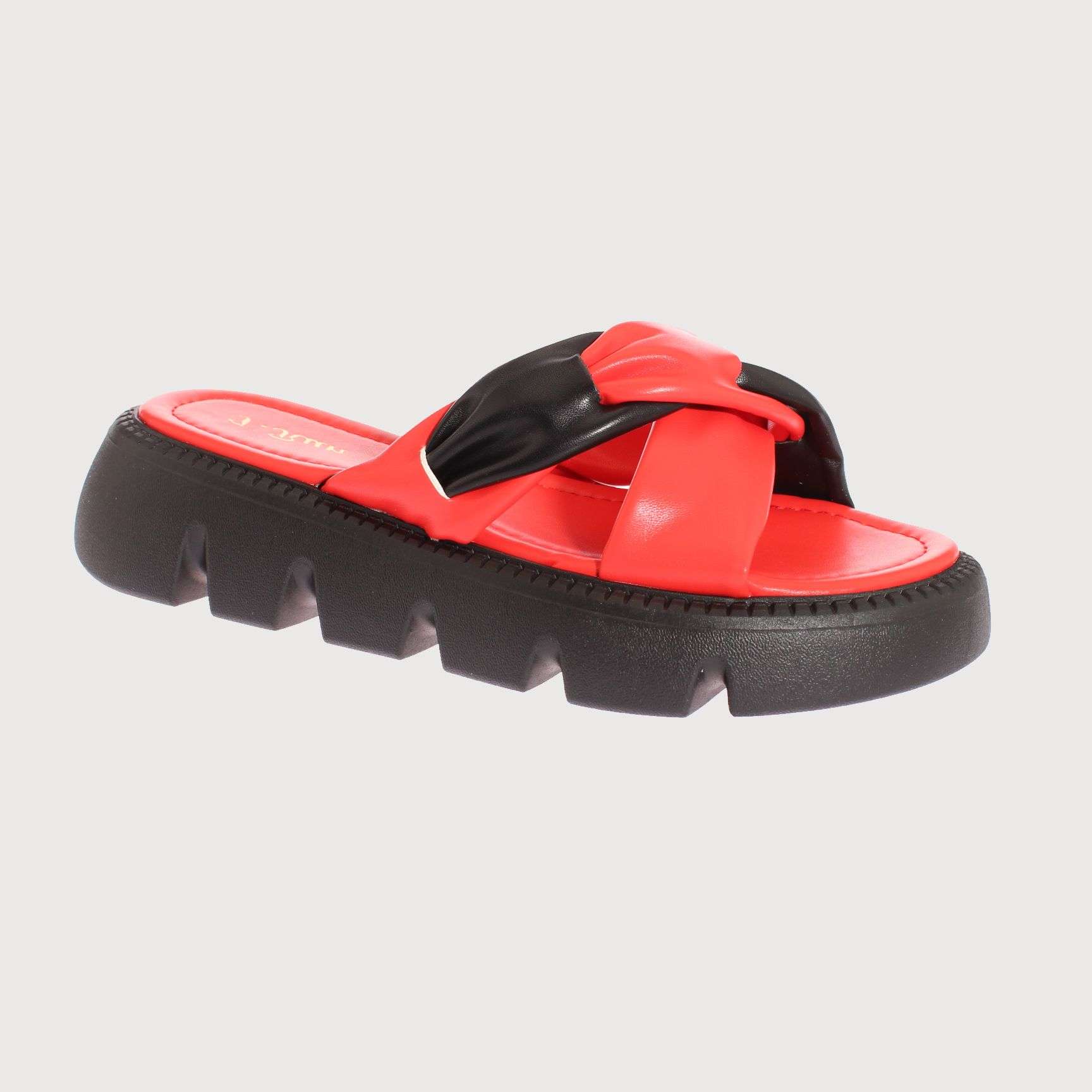 SANDALIAS MUJER VIA FRANCA ROJO I-RUN ART. 5G9786F3ROJO - 1