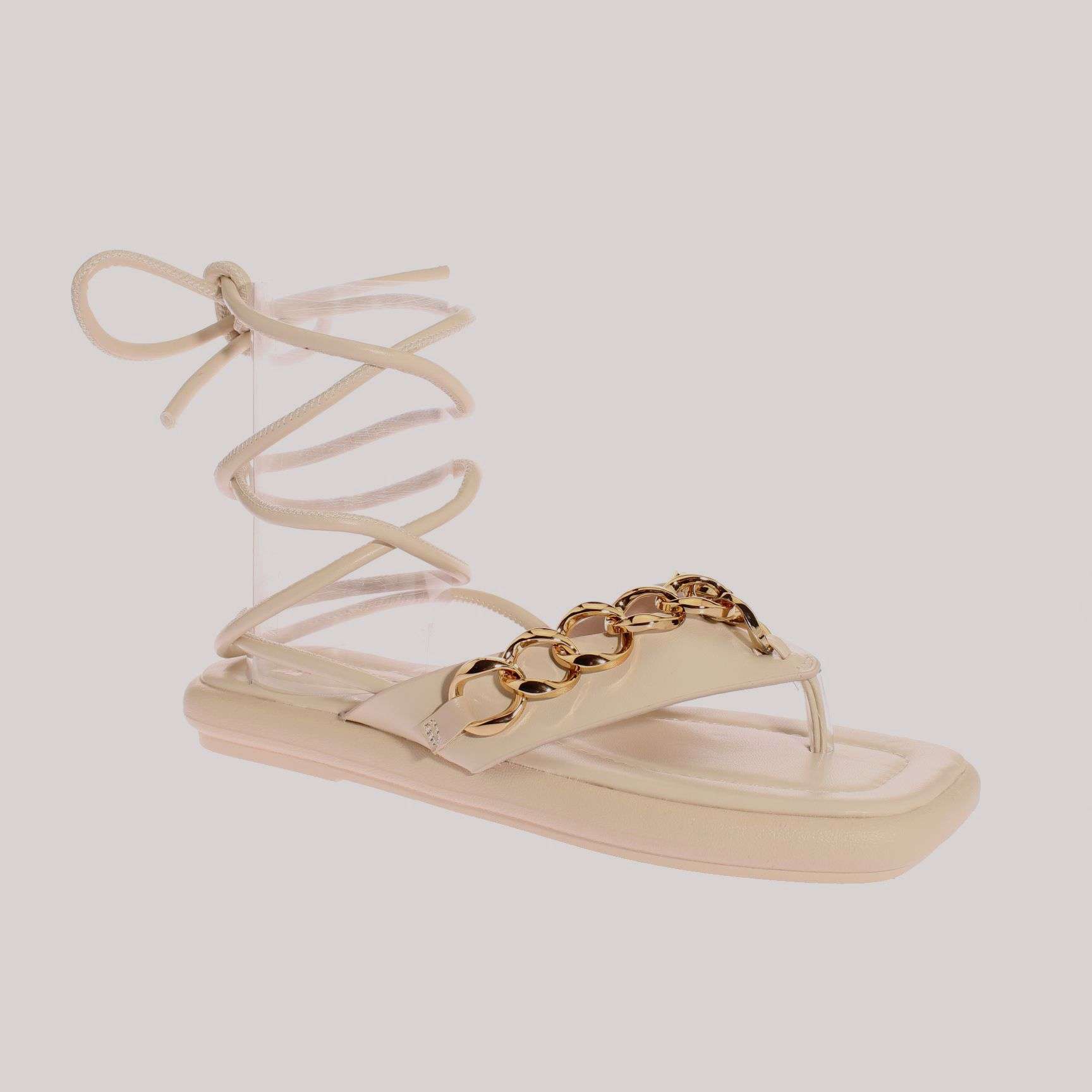 SANDALIAS MUJER VIA FRANCA ROMANA BEIGE I-RUN ART. 5G9838F3BEICHS - 1