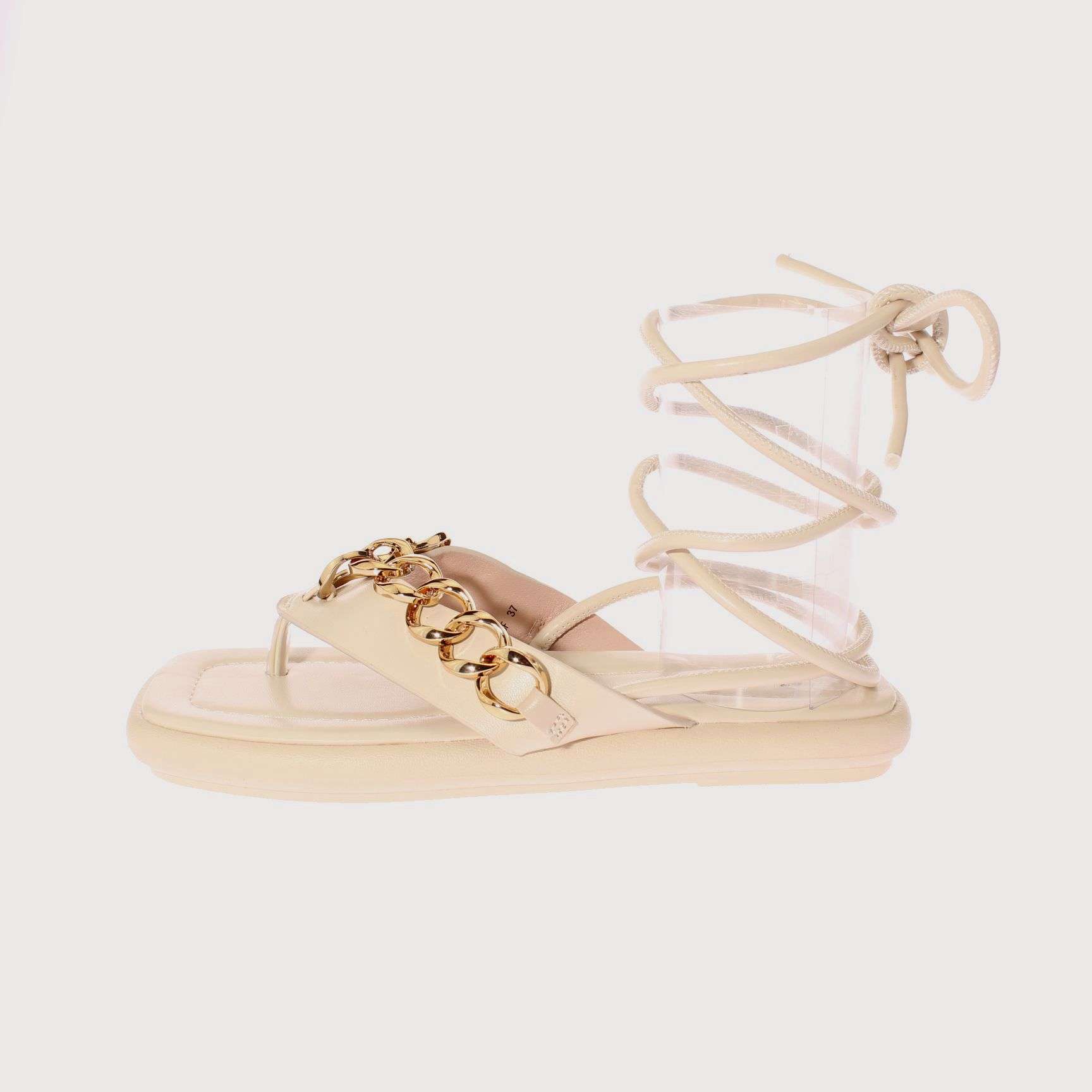 SANDALIAS MUJER VIA FRANCA ROMANA BEIGE I-RUN ART. 5G9838F3BEICHS - 2
