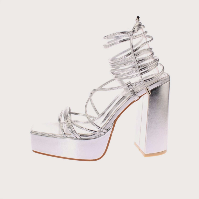 SANDALIAS MUJER VIA FRANCA FIESTA PLATA ANDARINA ART. 5729453SILVER - 2