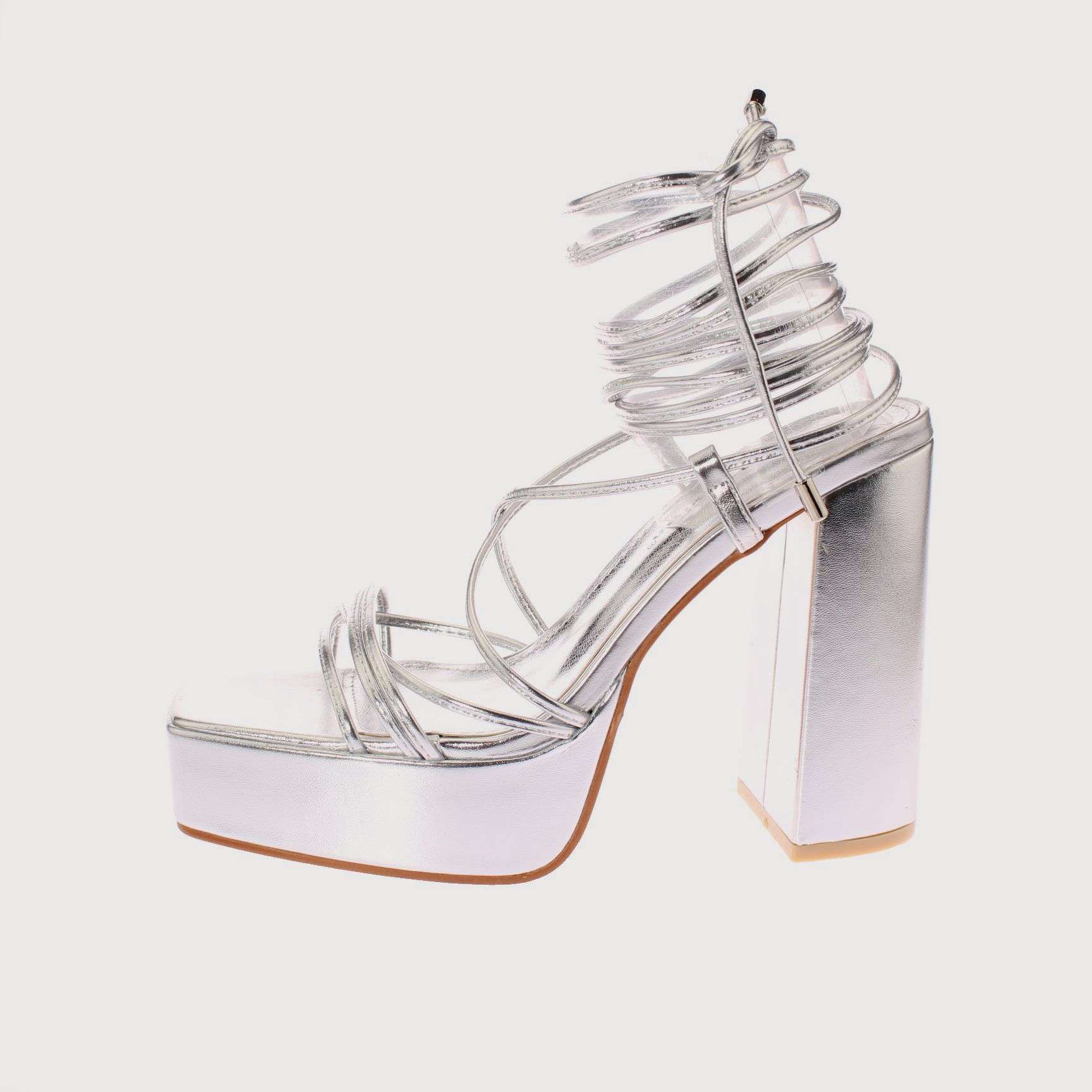 SANDALIAS MUJER VIA FRANCA FIESTA PLATA ANDARINA ART. 5729453SILVER - 2