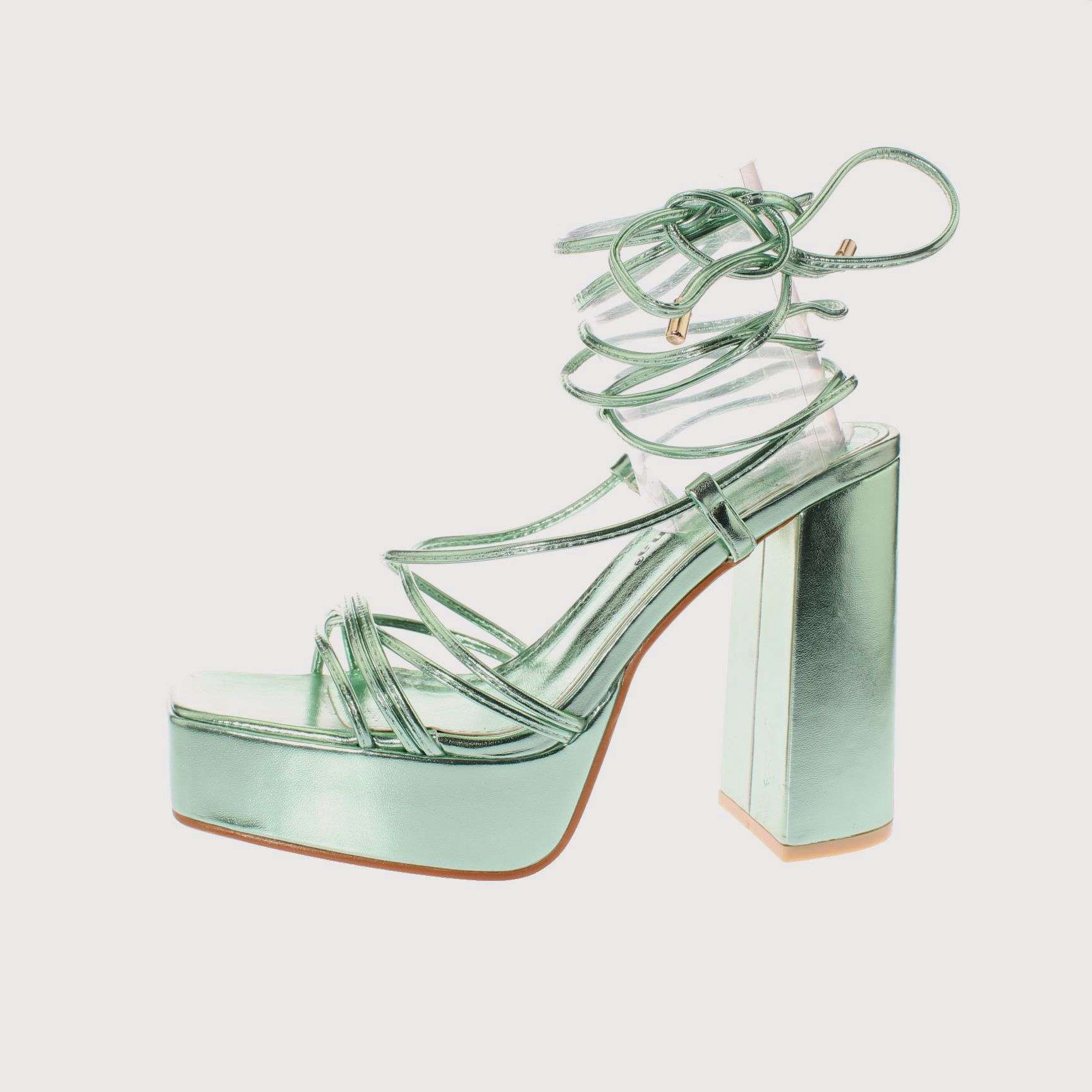 SANDALIAS MUJER VIA FRANCA FIESTA VERDE ANDARINA ART. 5729453GREEN - 2