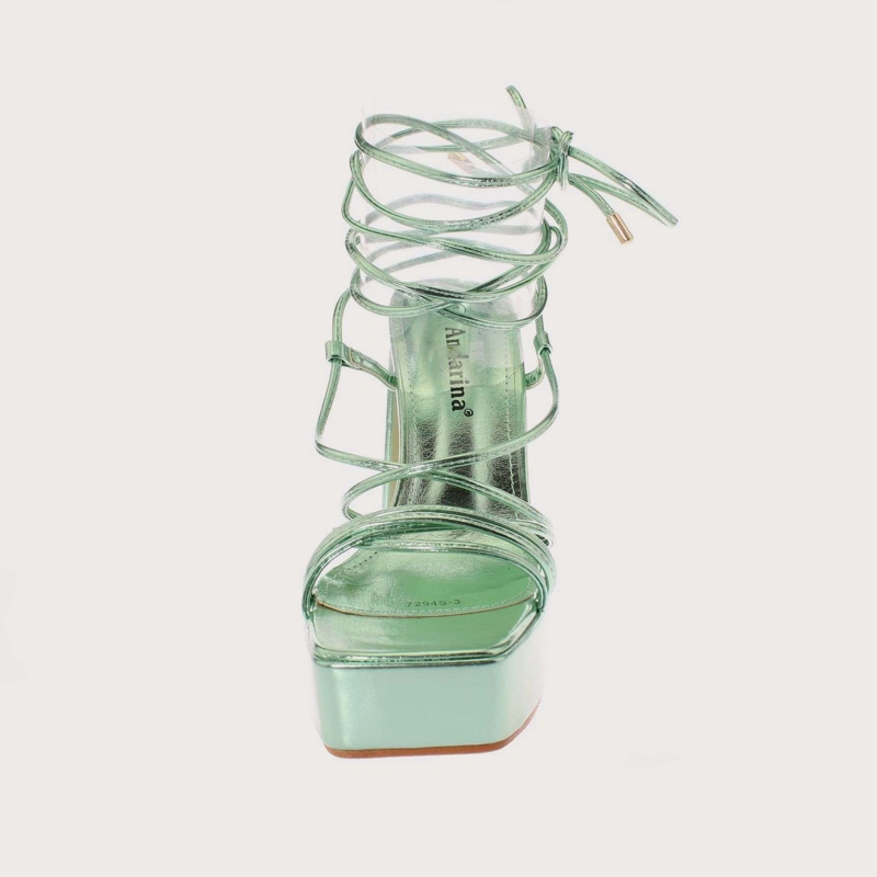 SANDALIAS MUJER VIA FRANCA FIESTA VERDE ANDARINA ART. 5729453GREEN - 3